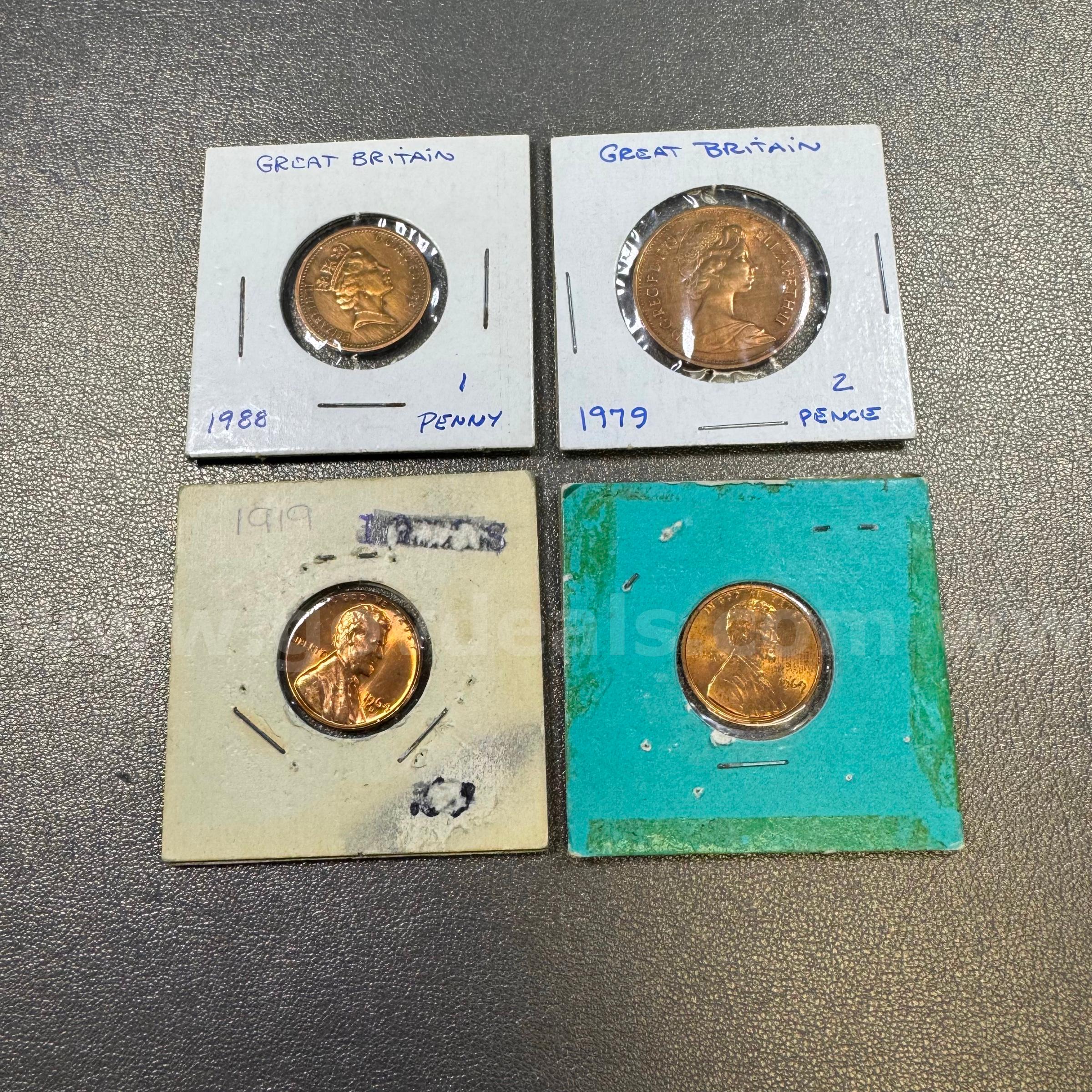 Bag of Foreign Coins - Great Britain   Government Surplus Auction - Primary Photo