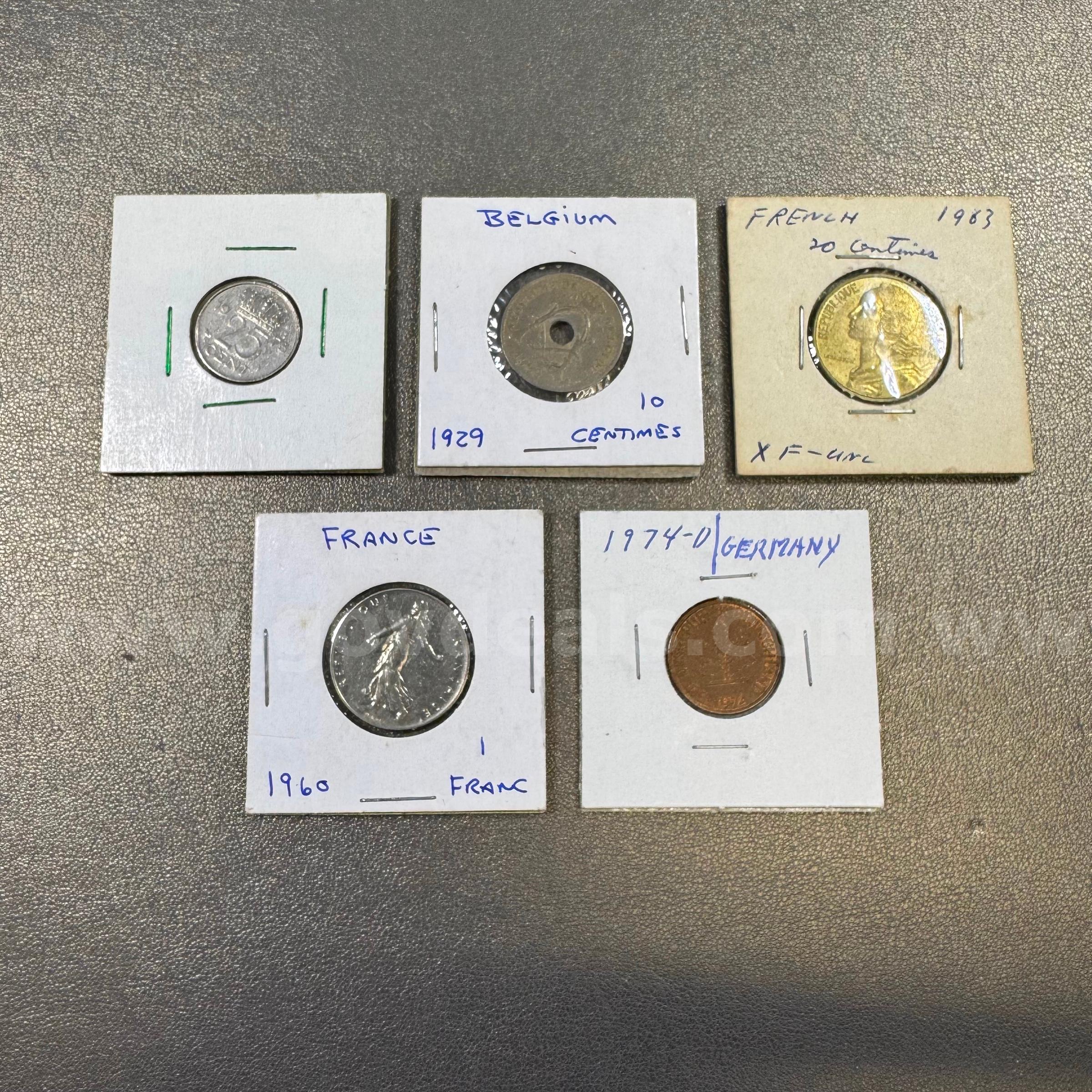 Bag of Foreign Coins - France   Government Surplus Auction - Primary Photo