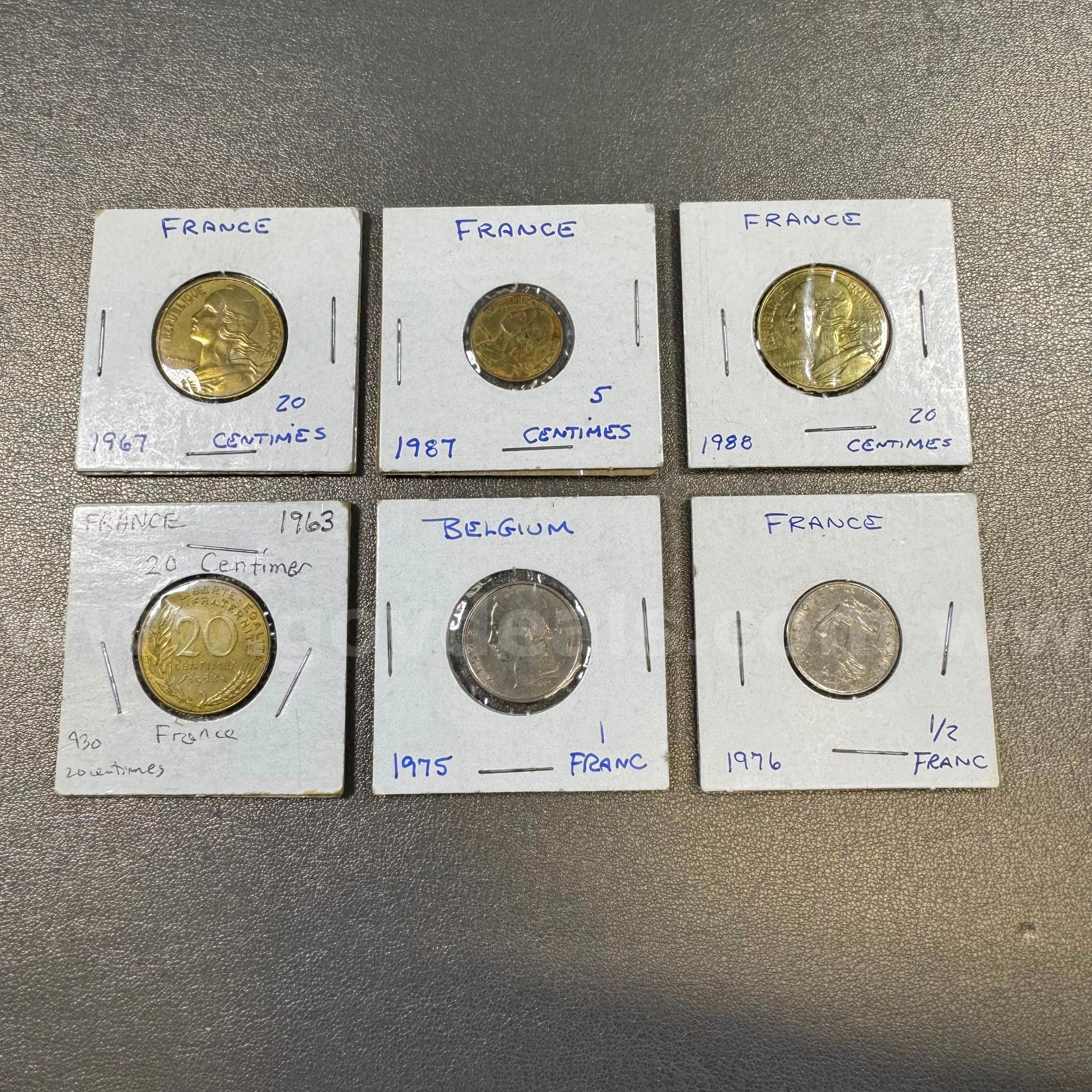 Bag of Foreign Coins - France   Government Surplus Auction - Primary Photo