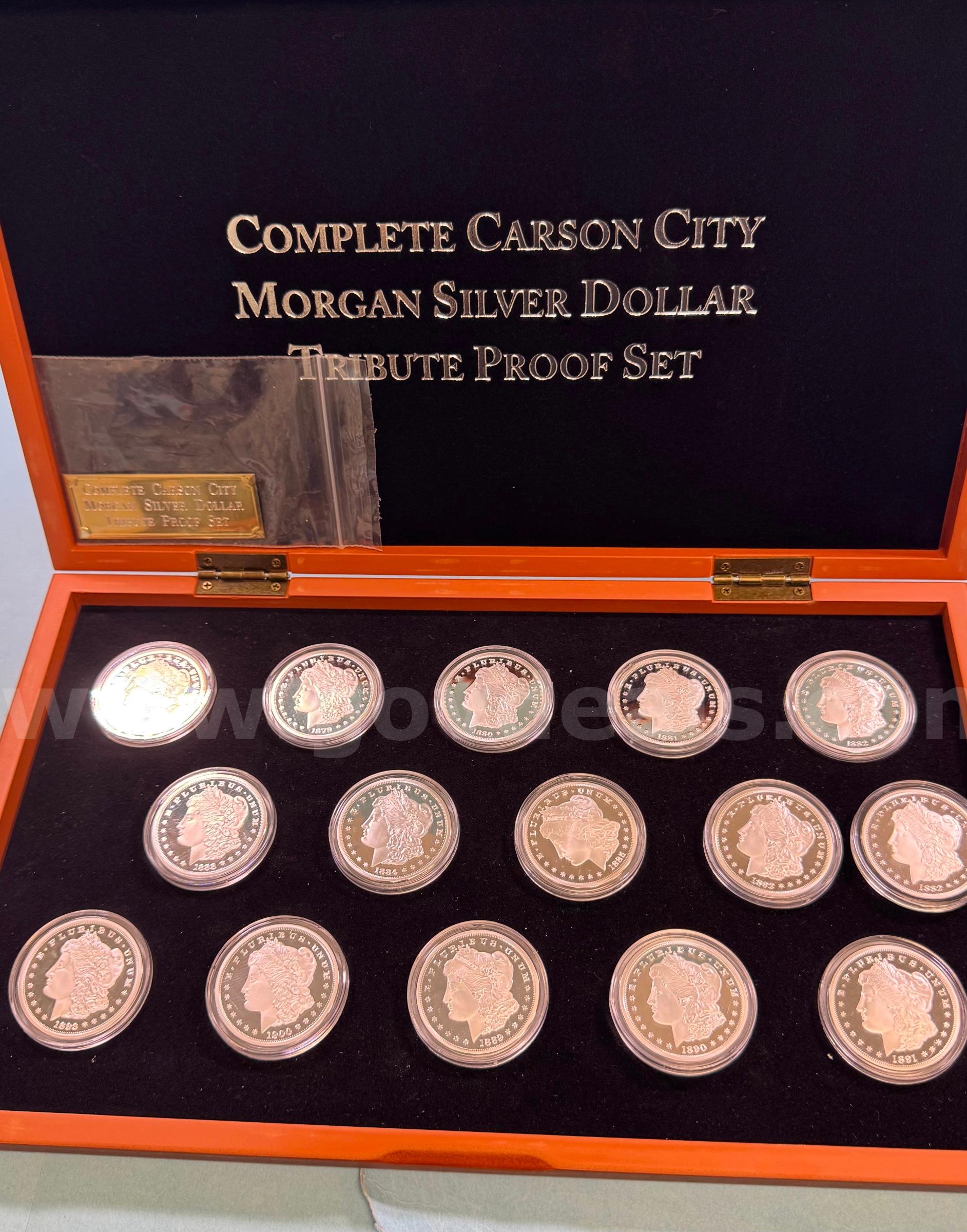 Replica Morgan Dollar Set (Non-Silver)   Government Surplus Auction - Primary Photo