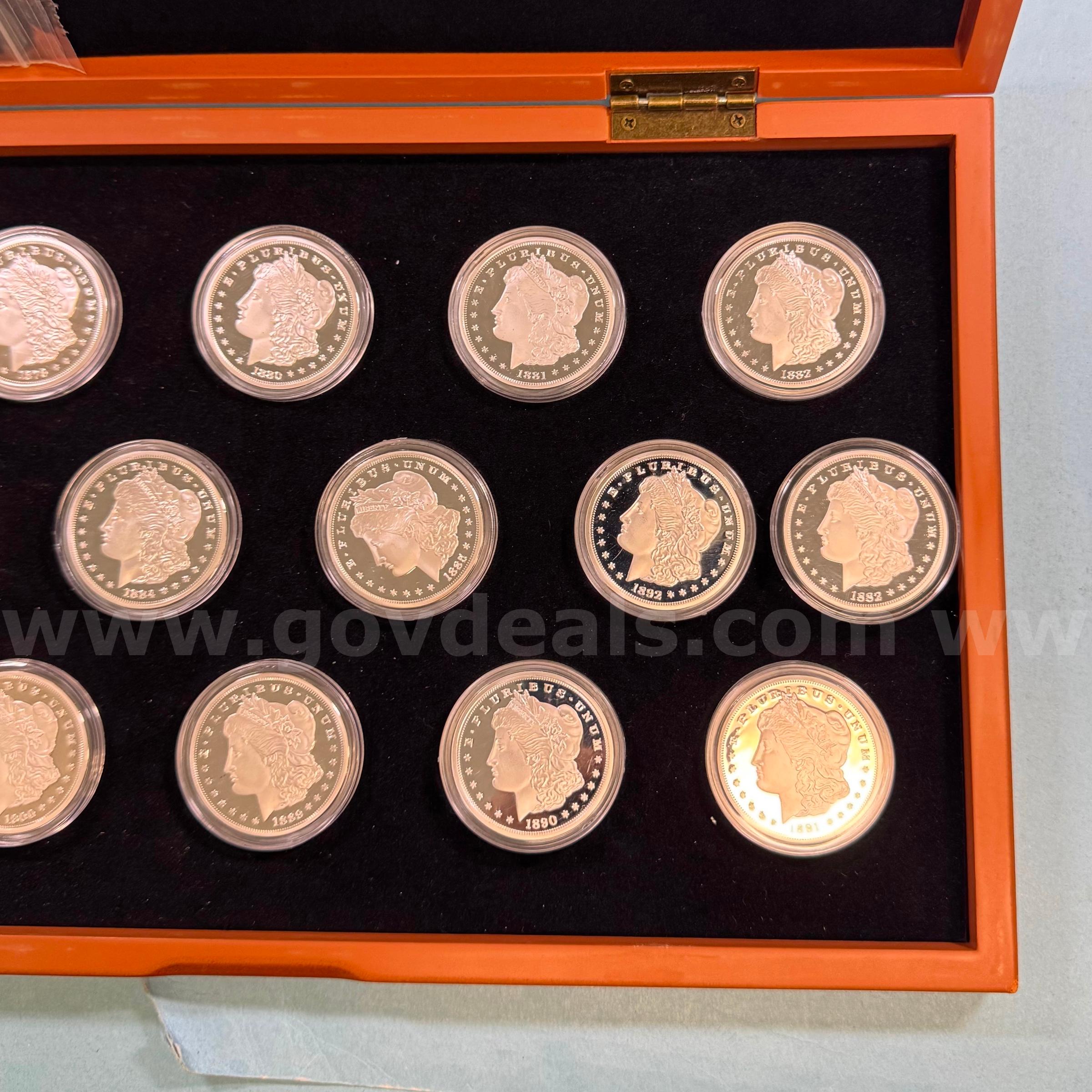 Replica Morgan Dollar Set (Non-Silver)   Government Surplus Auction - Photo #3