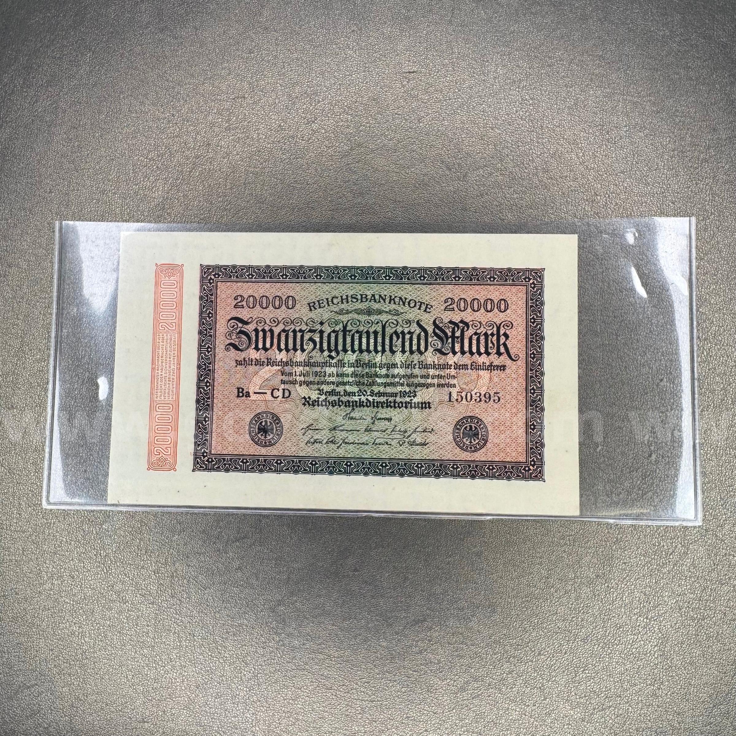 Vintage German Deutsche Mark Notes   Government Surplus Auction - Photo #2