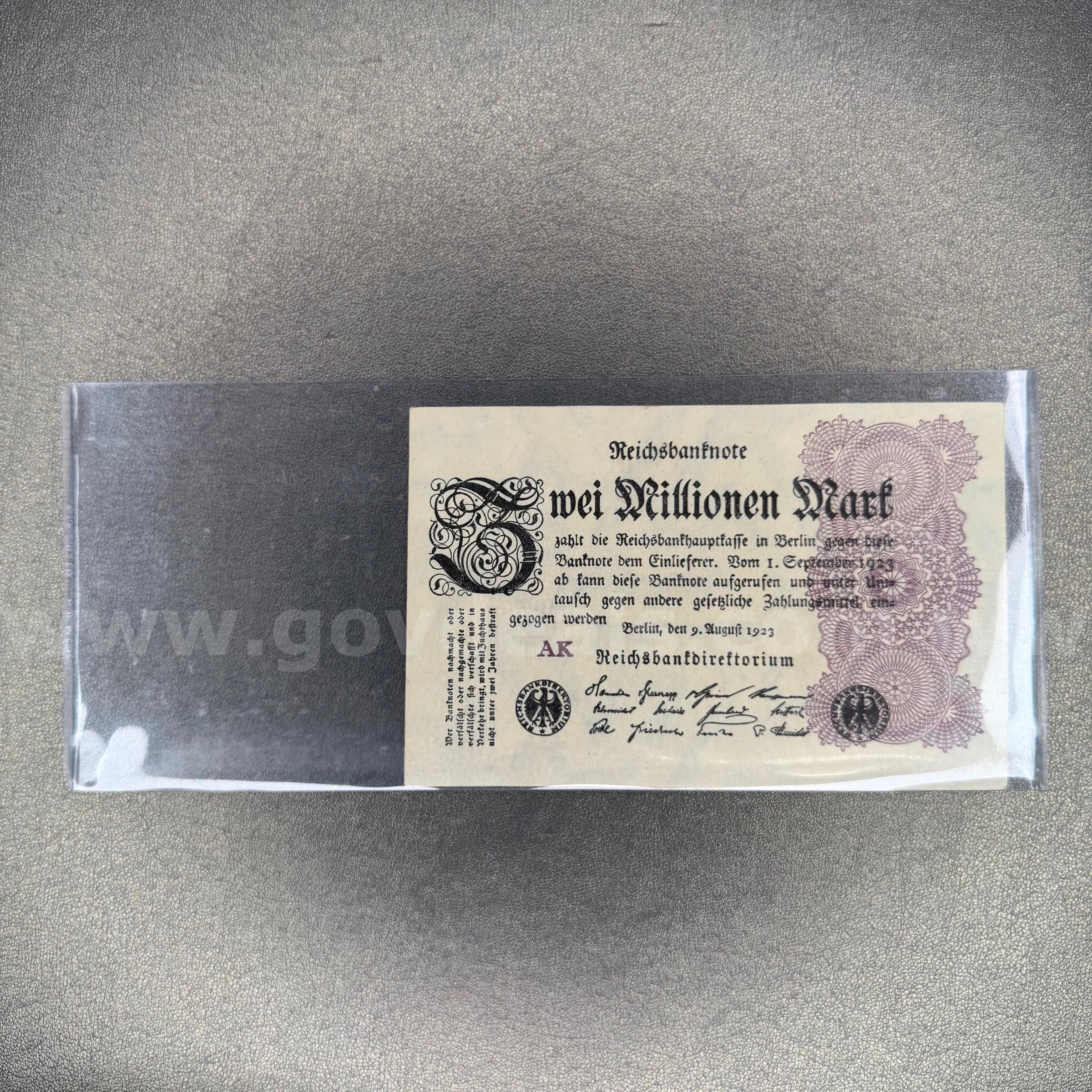 Vintage German Deutsche Mark Notes   Government Surplus Auction - Primary Photo