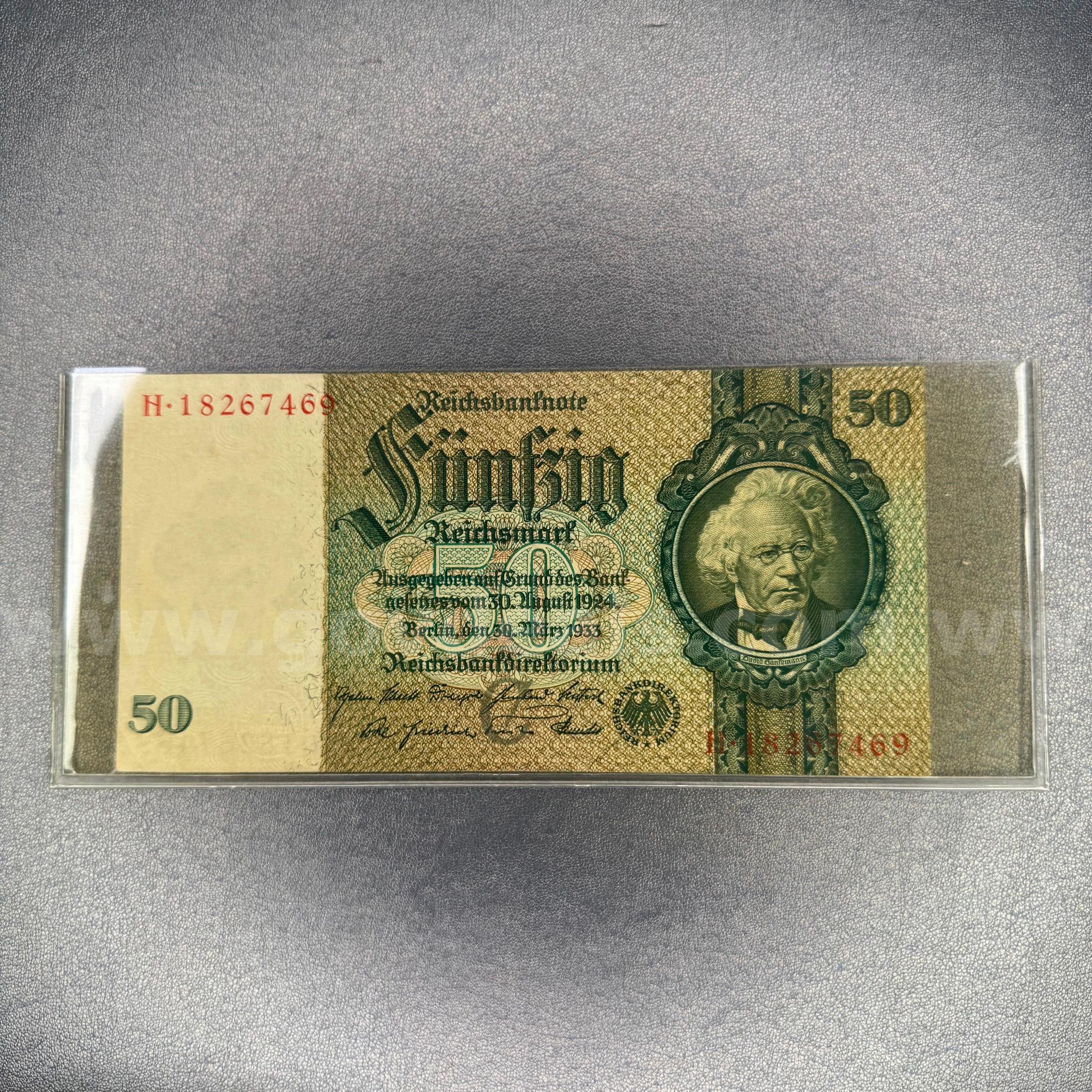 Vintage German Deutsche Mark Notes   Government Surplus Auction - Primary Photo