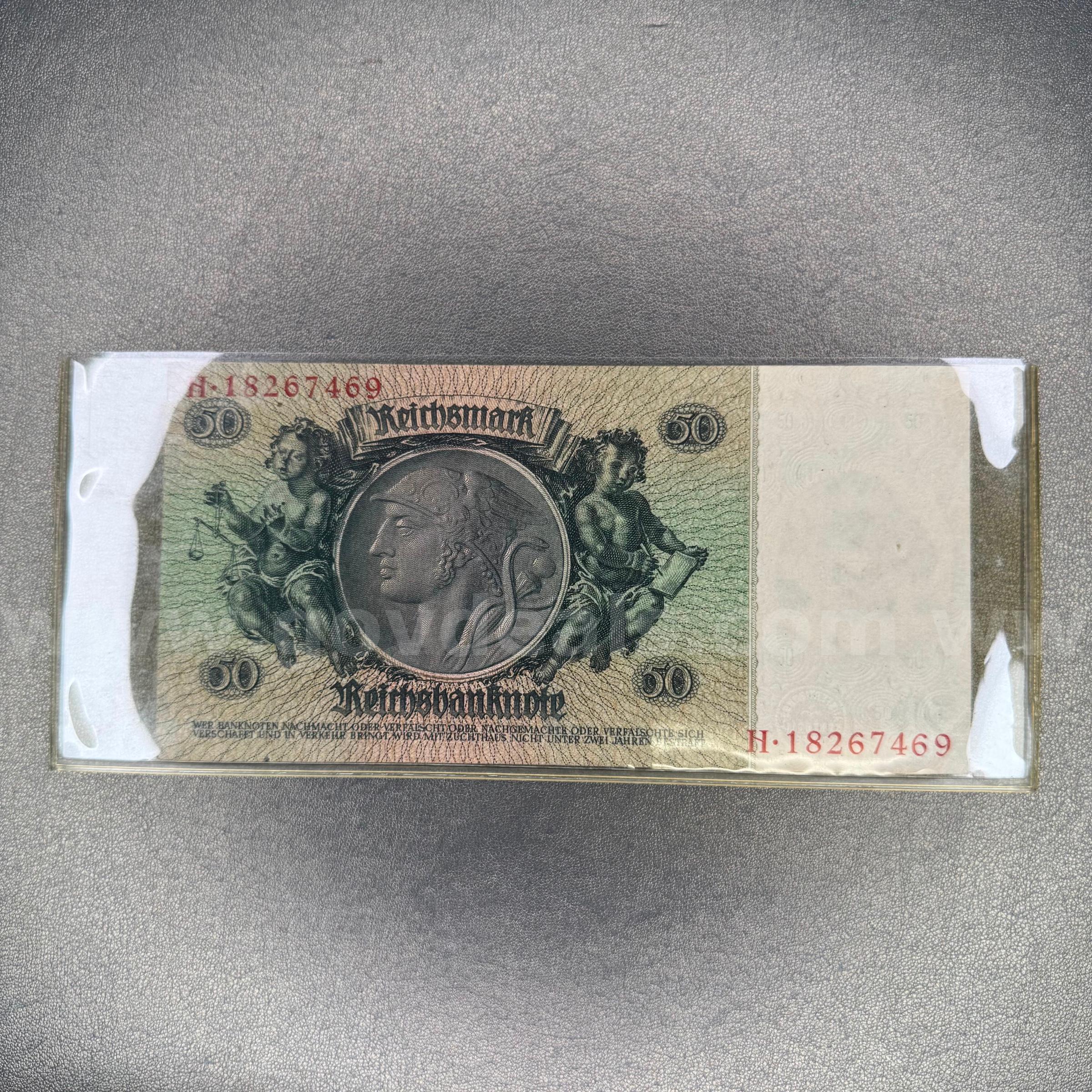 Vintage German Deutsche Mark Notes   Government Surplus Auction - Photo #2