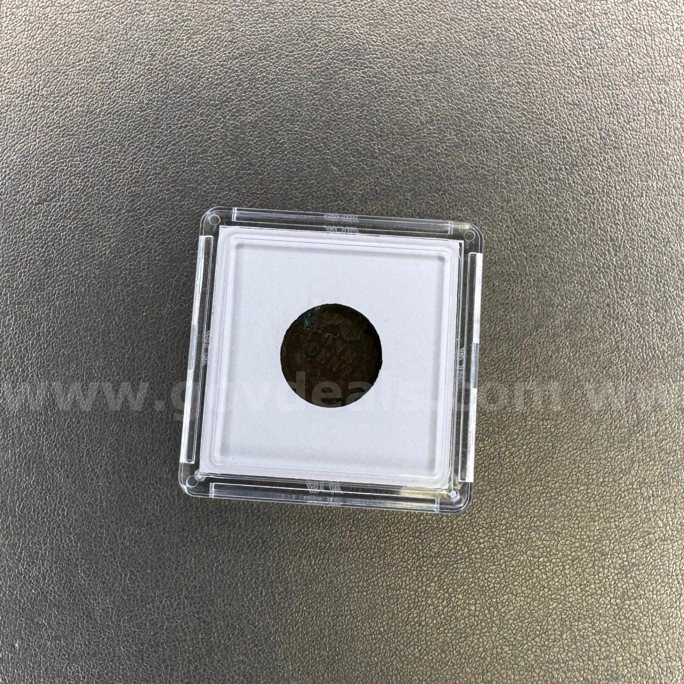 1890 Indian Head Cent in Holder  1890 Government Surplus Auction - Photo #2