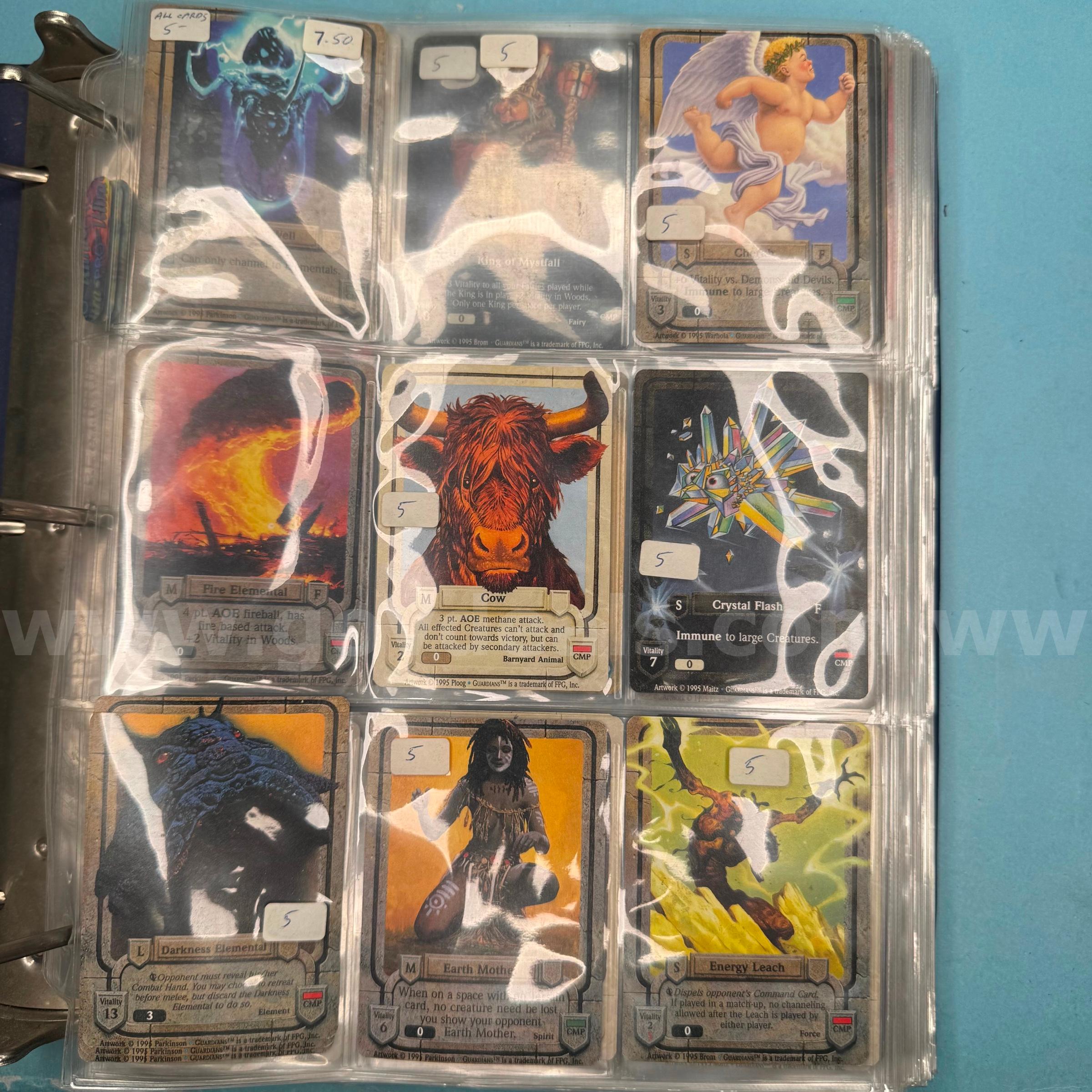 Binder of Star Trek & Star Wars Cards   Government Surplus Auction - Primary Photo