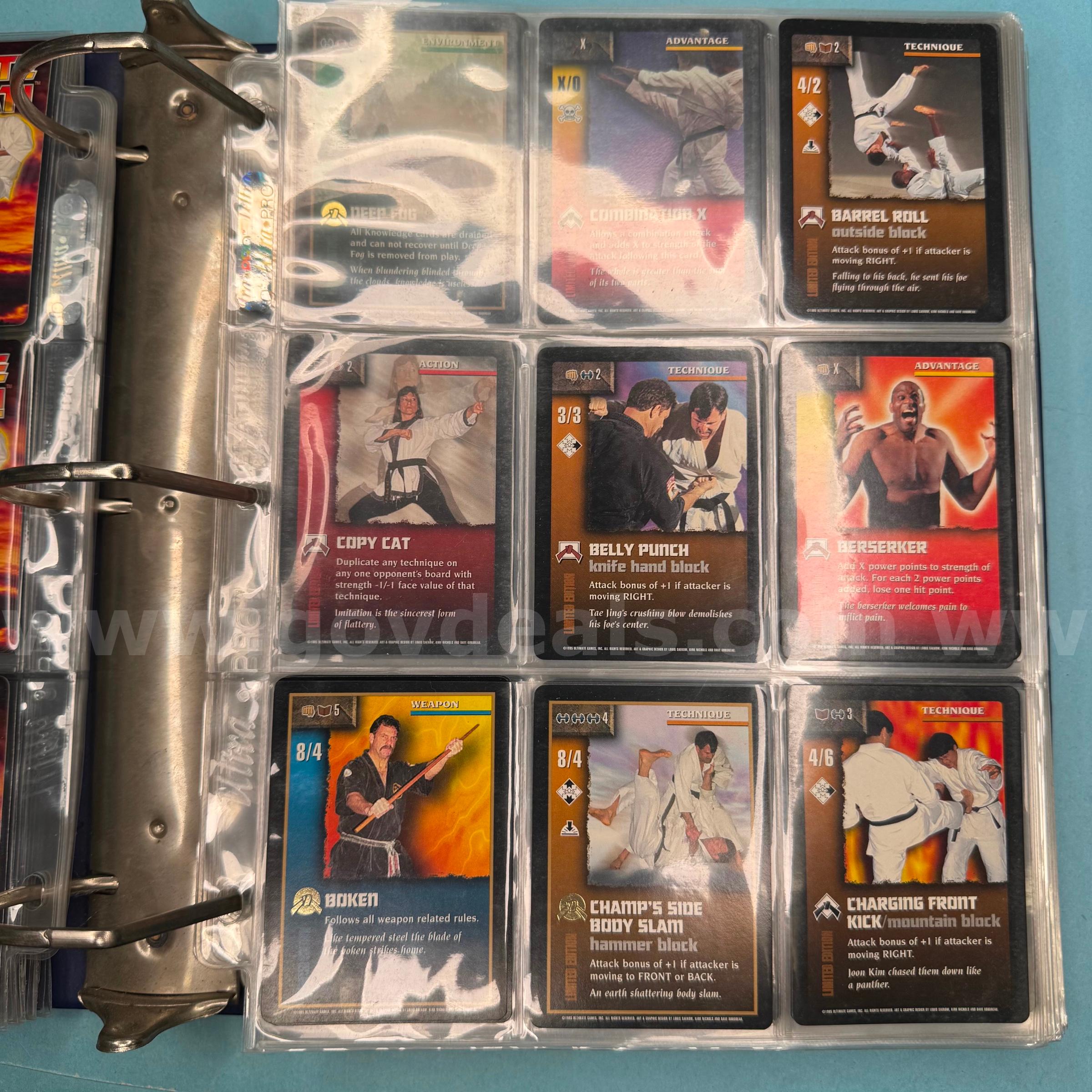 Binder of Star Trek & Star Wars Cards   Government Surplus Auction - Photo #2