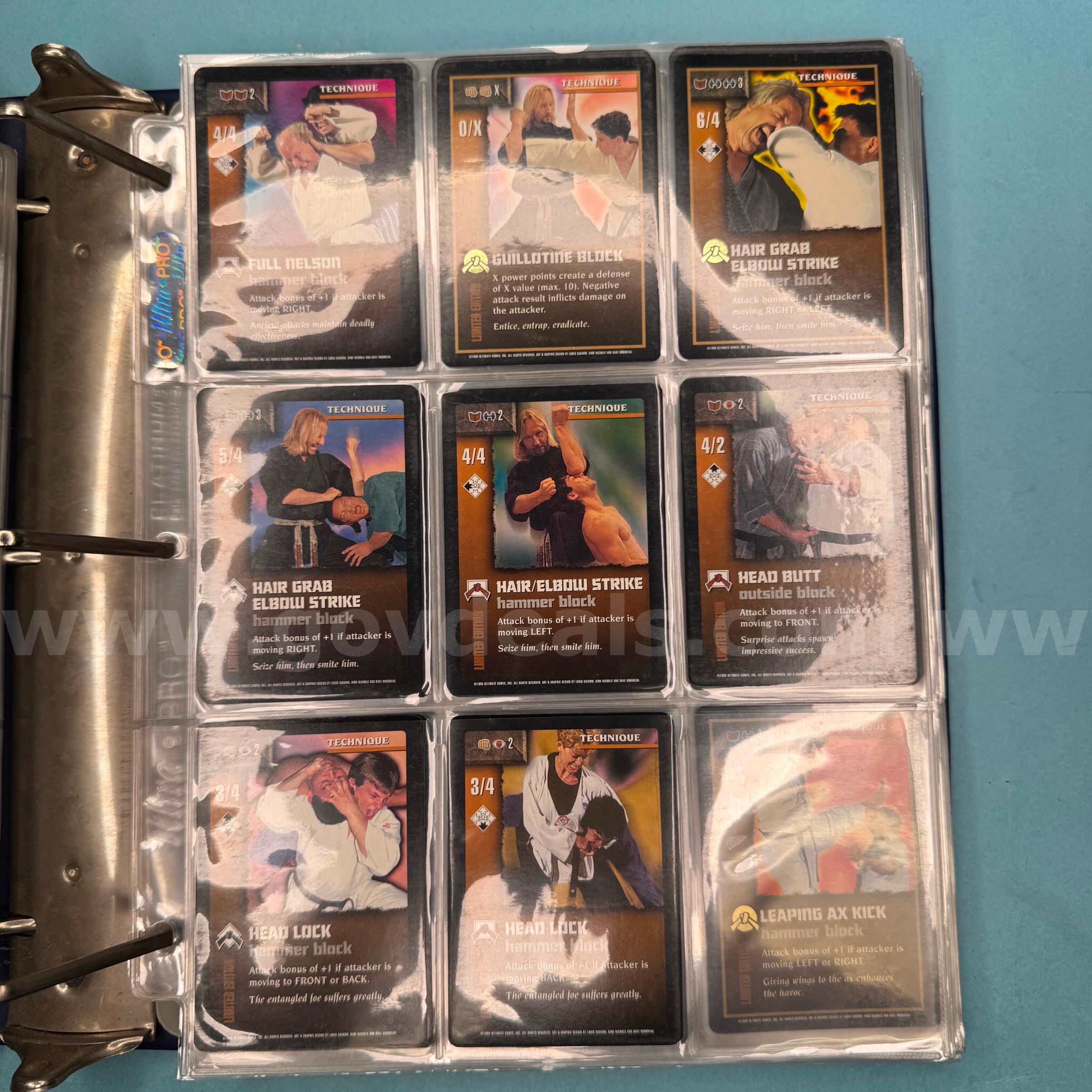 Binder of Star Trek & Star Wars Cards   Government Surplus Auction - Photo #4