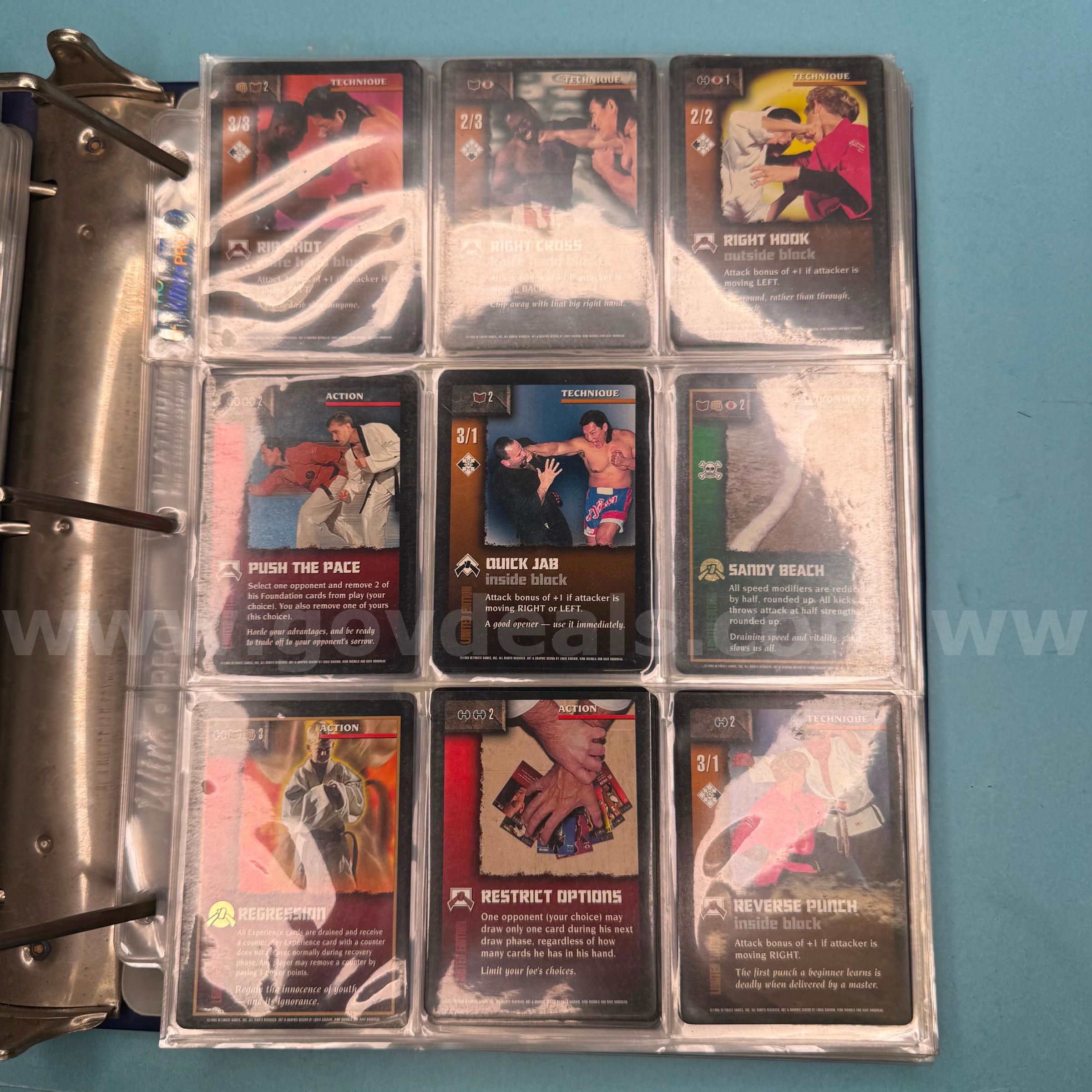 Binder of Star Trek & Star Wars Cards   Government Surplus Auction - Photo #5