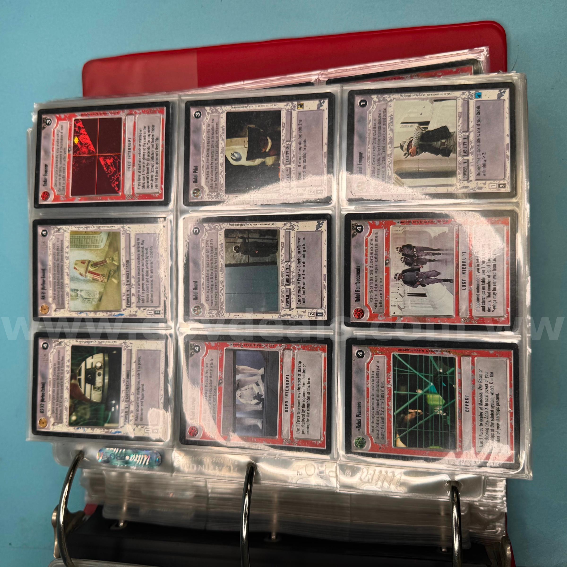 Binder of Star Wars Cards   Government Surplus Auction - Photo #3