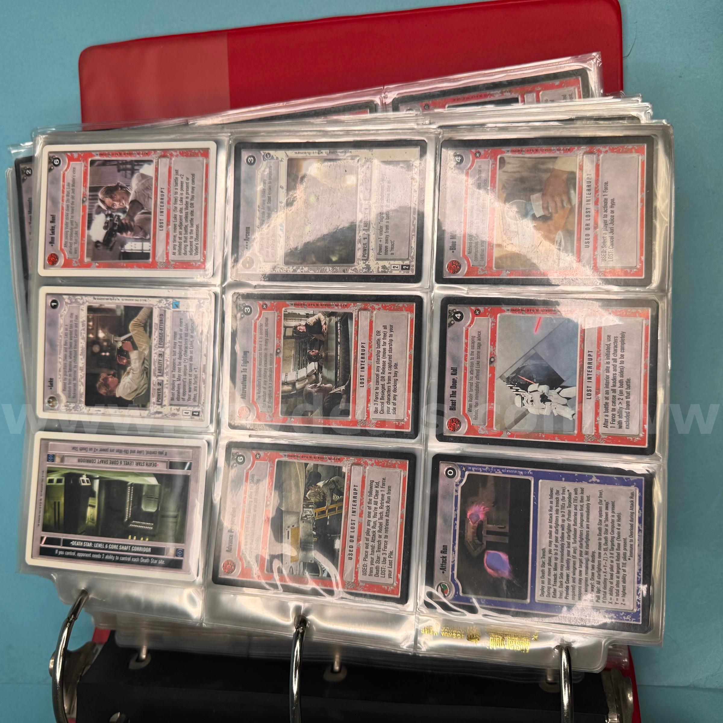 Binder of Star Wars Cards   Government Surplus Auction - Photo #4