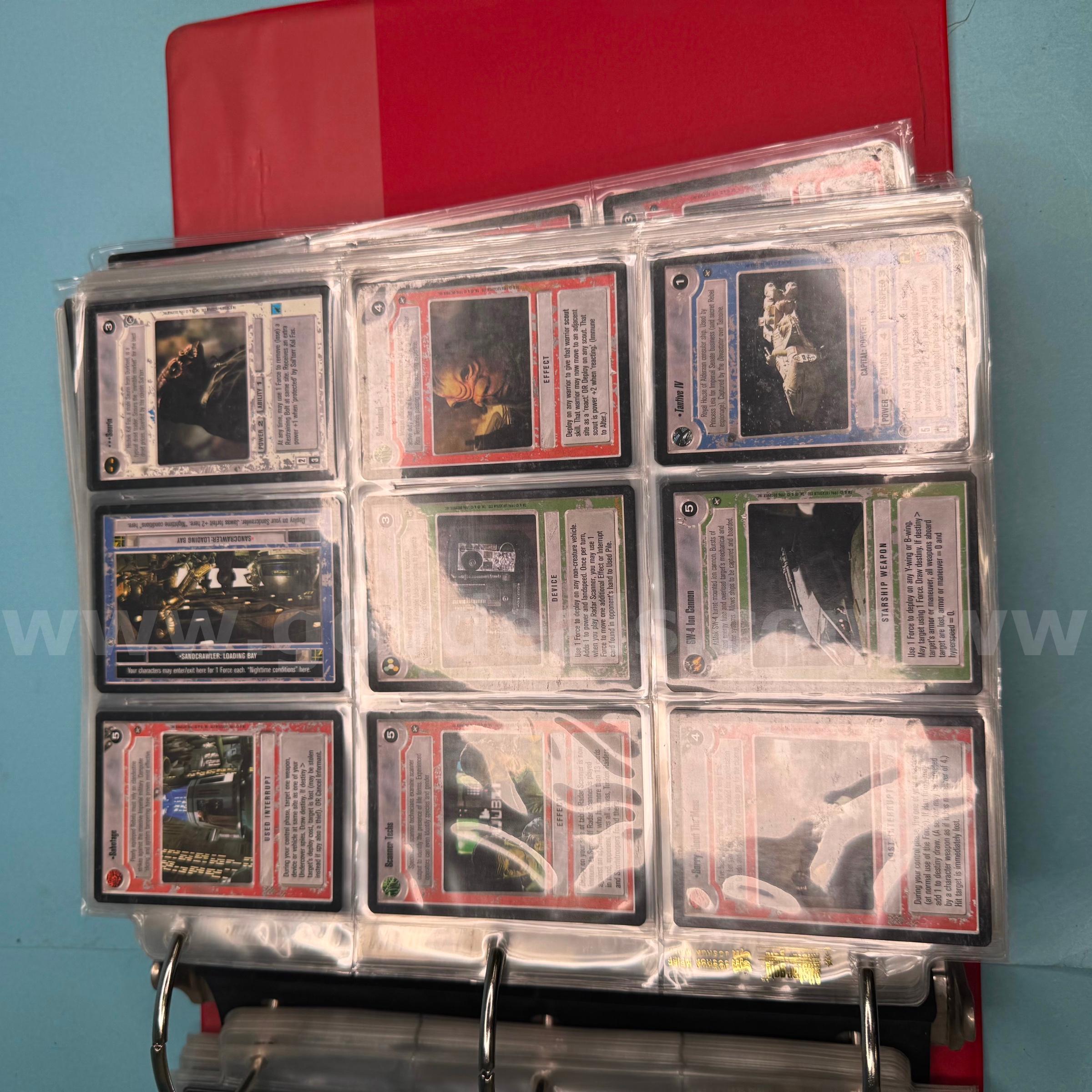 Binder of Star Wars Cards   Government Surplus Auction - Photo #5