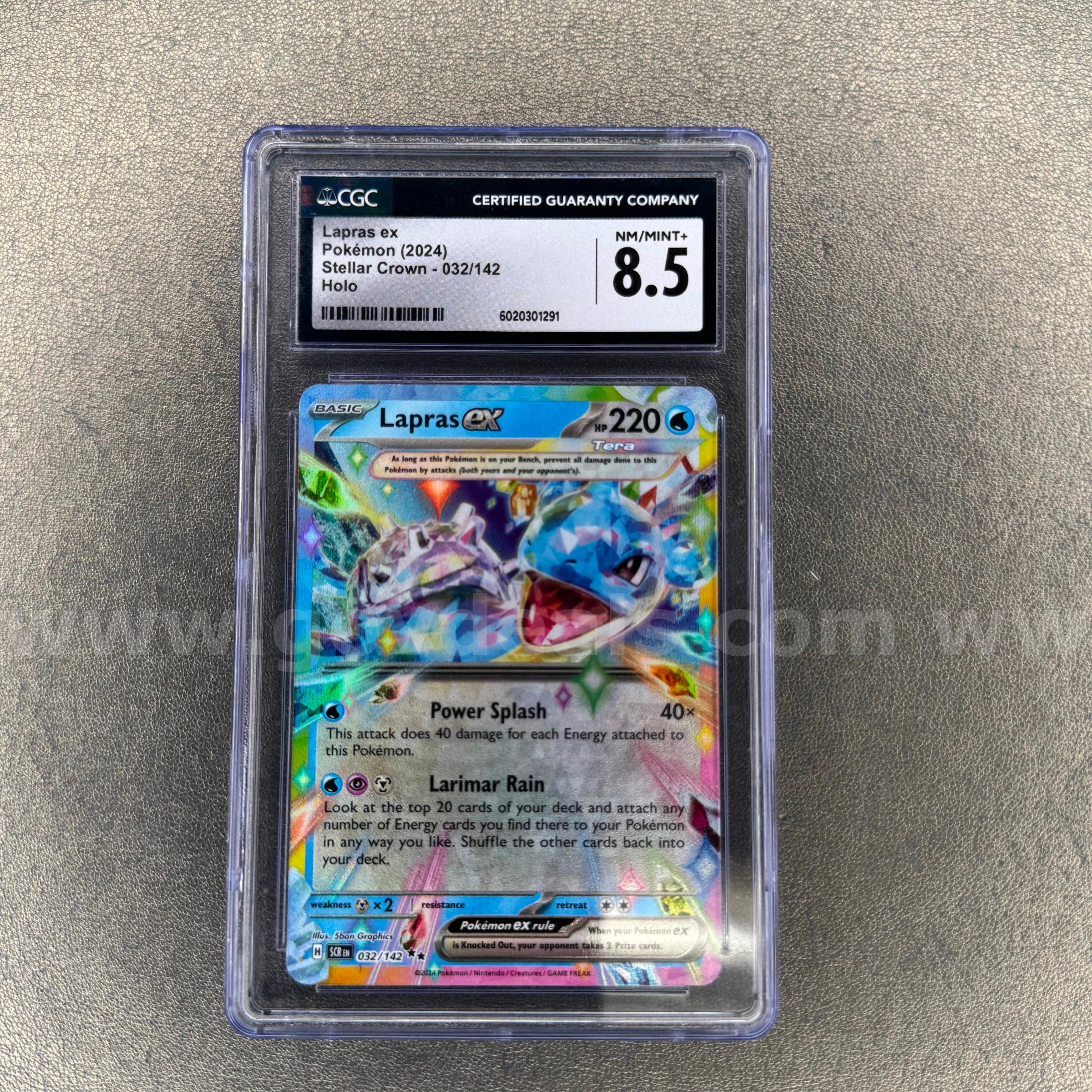 2024 Lapras Ex Pokemon Holo   Government Surplus Auction - Primary Photo