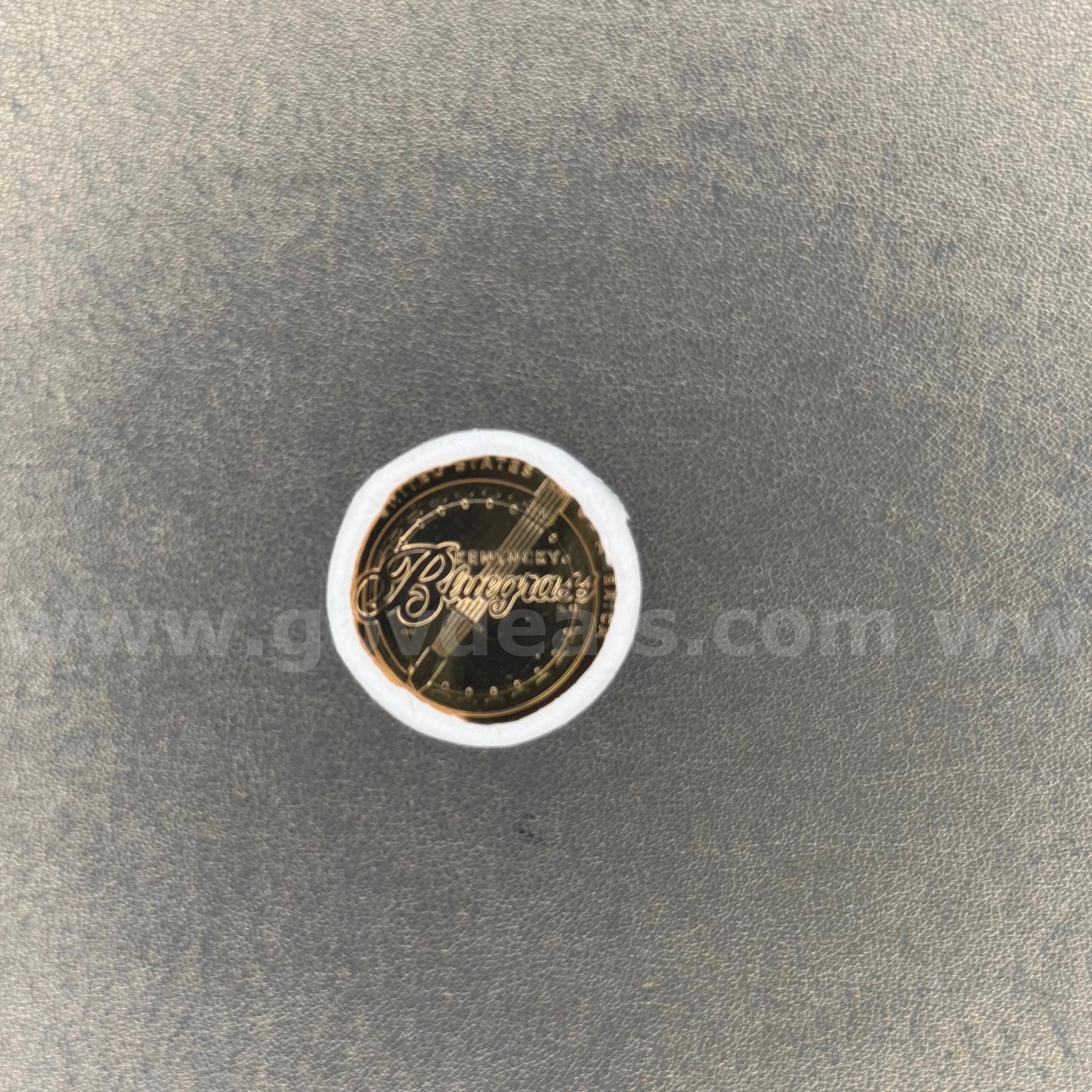 2022 American Innovation 25 Kentucky Dollar Coins Roll   Government Surplus Auction - Photo #2