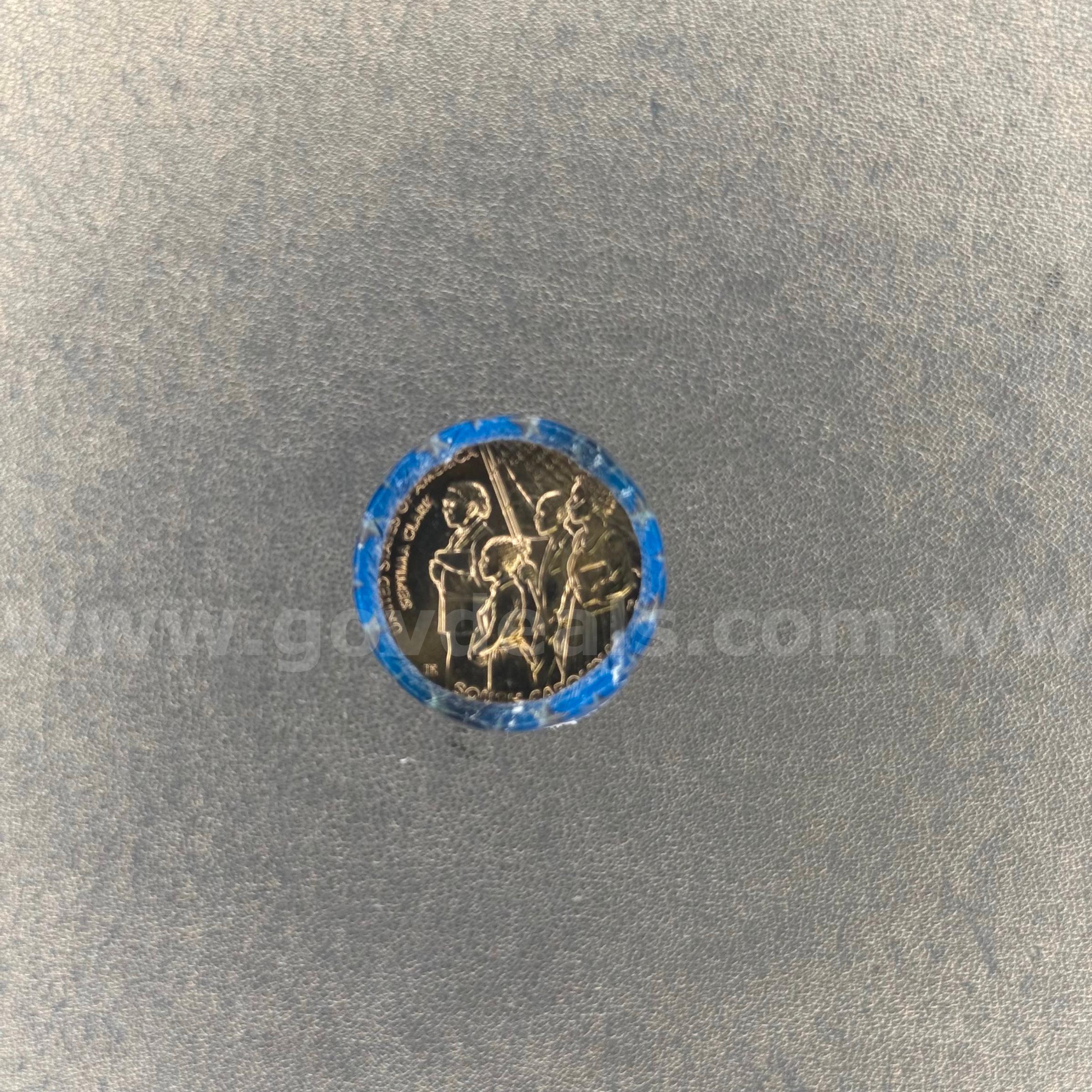 2020 American Innovation 25 South Carolina Dollar Coins Roll   Government Surplus Auction - Photo #2