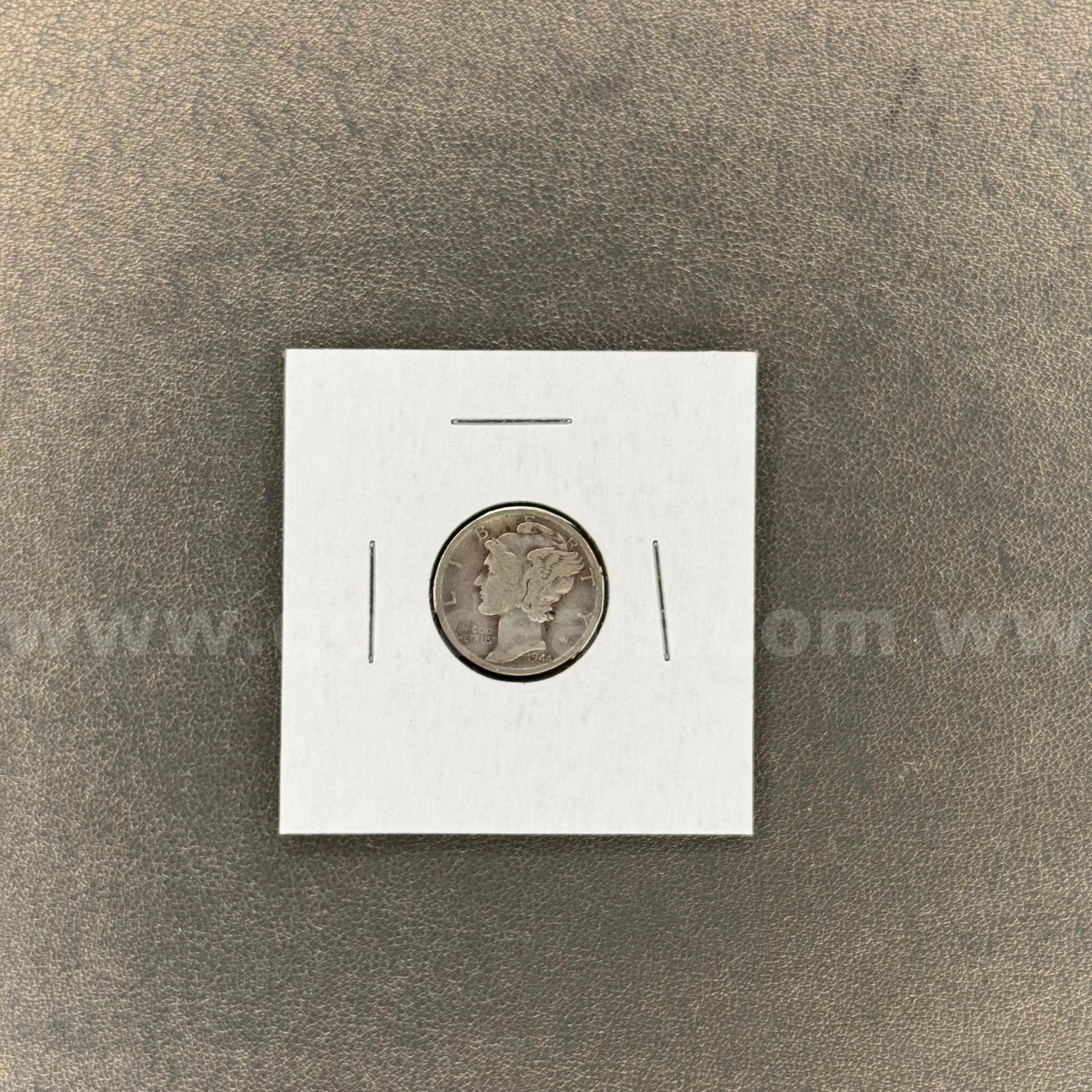 1944 Silver Mercury Dime in Holder