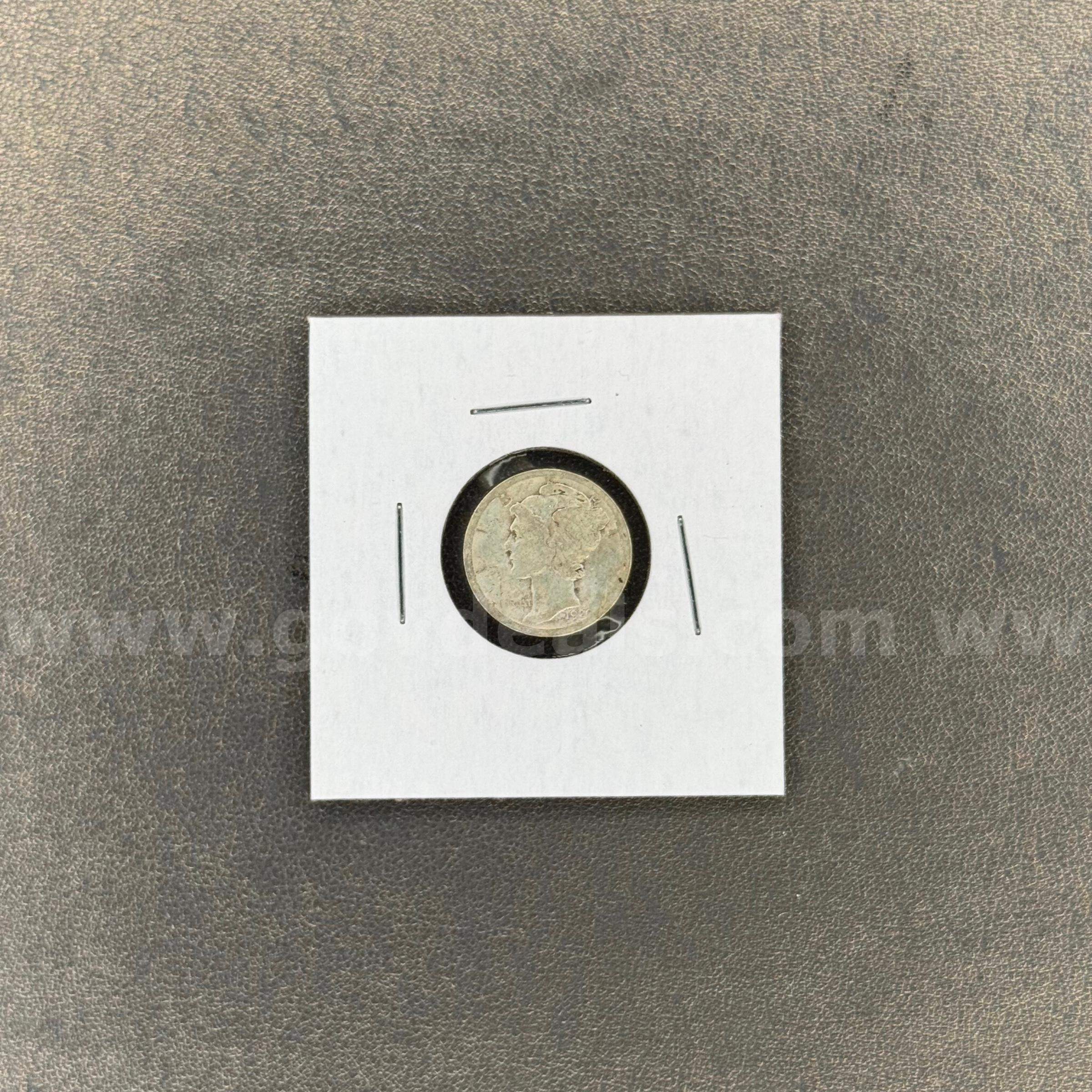 1920 Silver Mercury Dime in Holder Mercury  Government Surplus Auction - Primary Photo