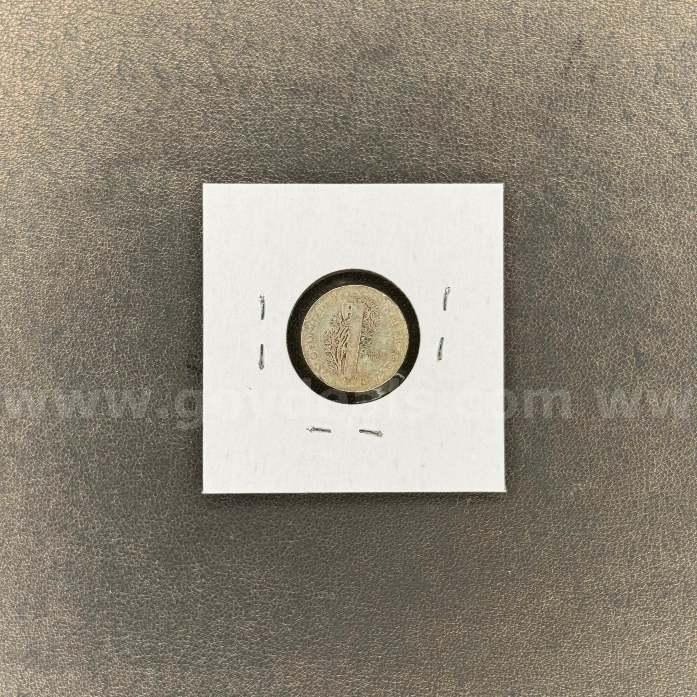 1920 Silver Mercury Dime in Holder Mercury  Government Surplus Auction - Photo #2