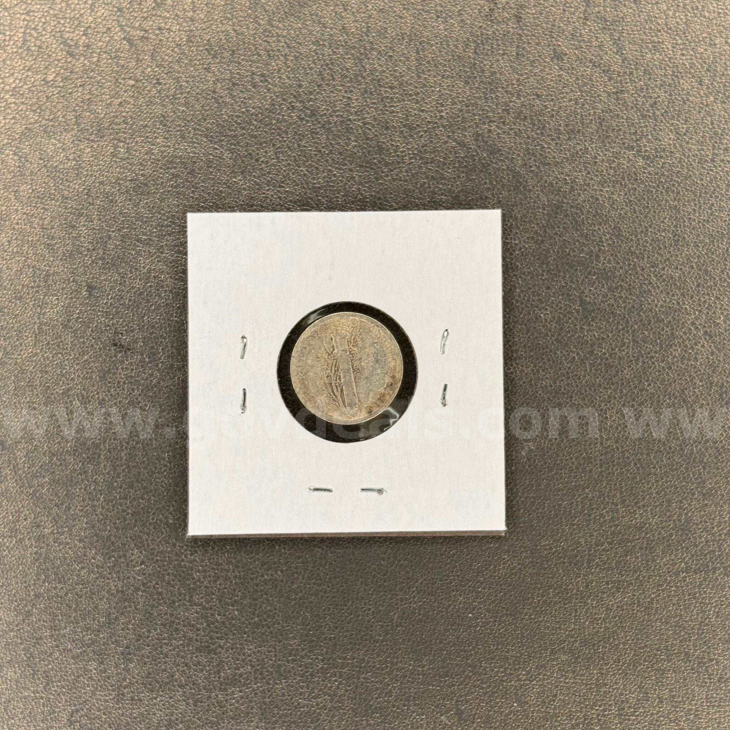 1941 Silver Mercury Dime in Holder Mercury  Government Surplus Auction - Photo #2