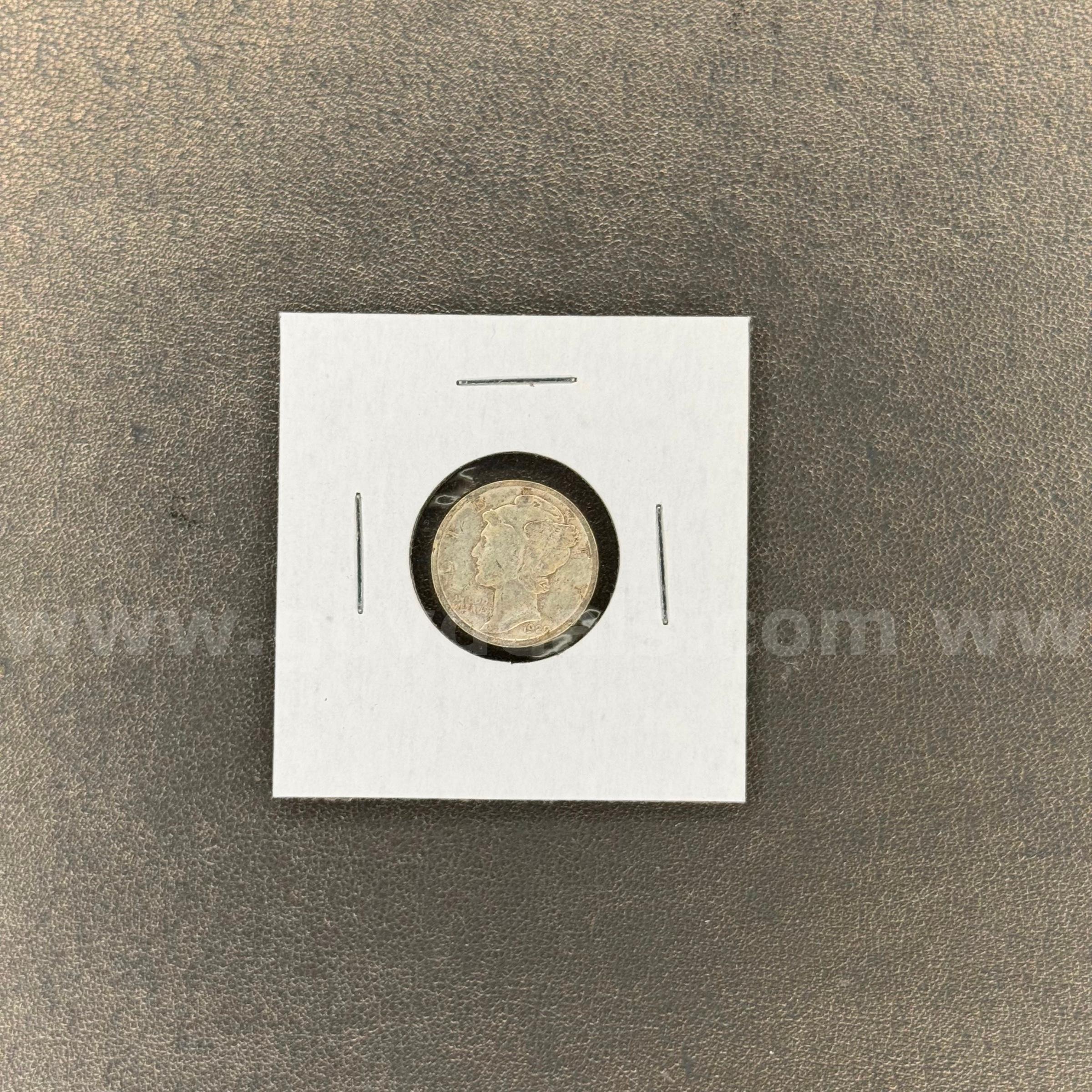 1929 Silver Mercury Dime in Holder
