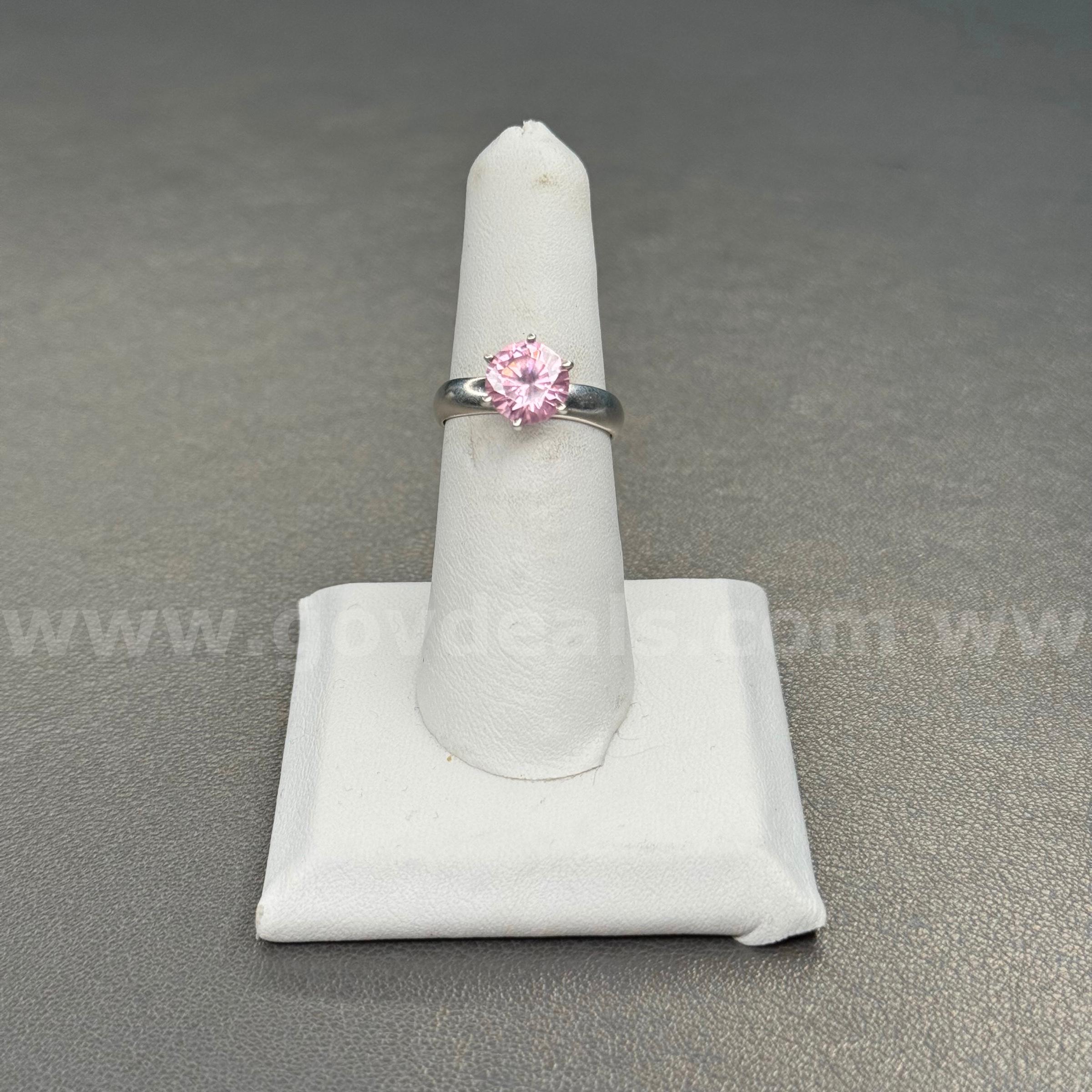925 Silver Ring with Pink Stone  925 Government Surplus Auction - Primary Photo