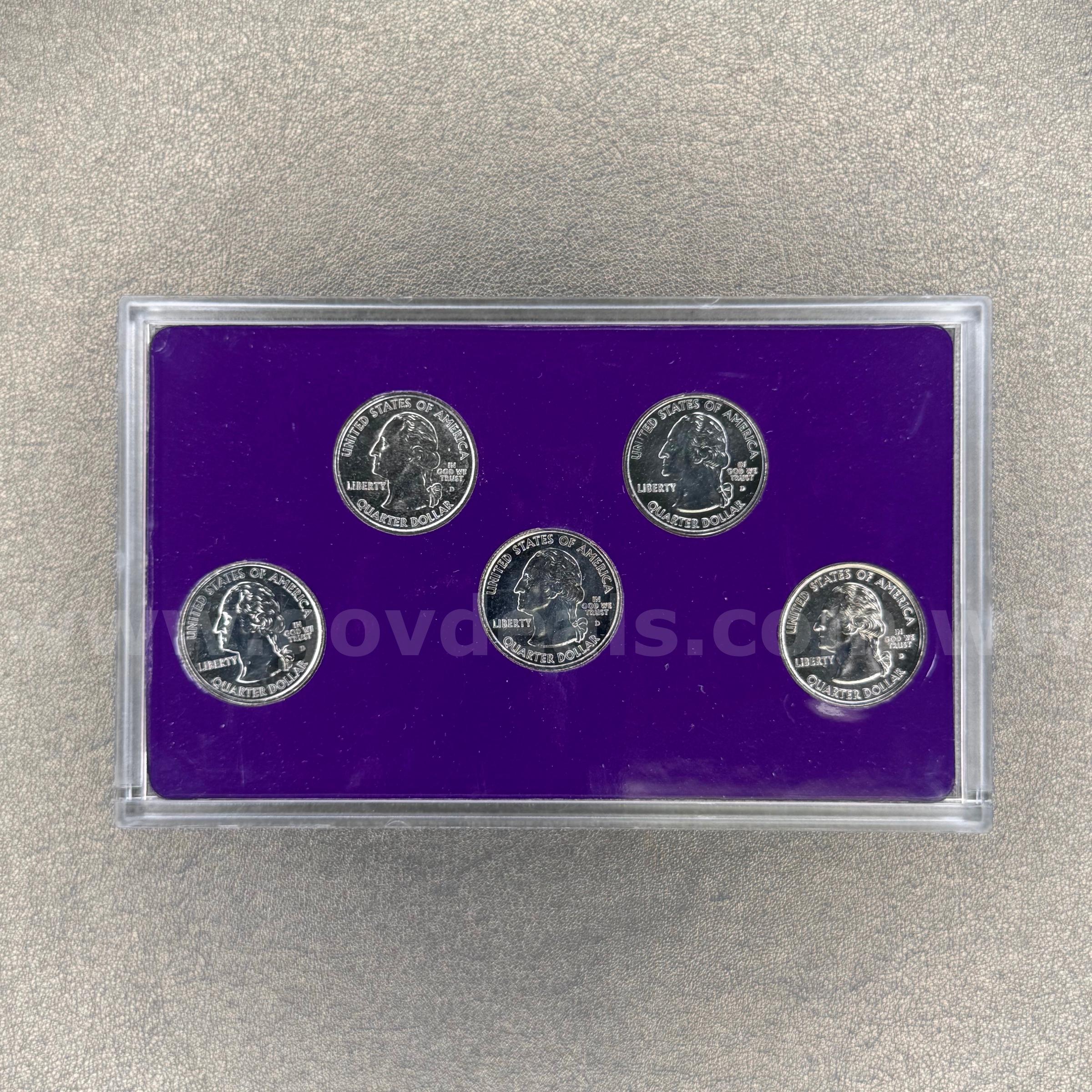 2000 Commemorative Quarters Platinum Set   Government Surplus Auction - Photo #3