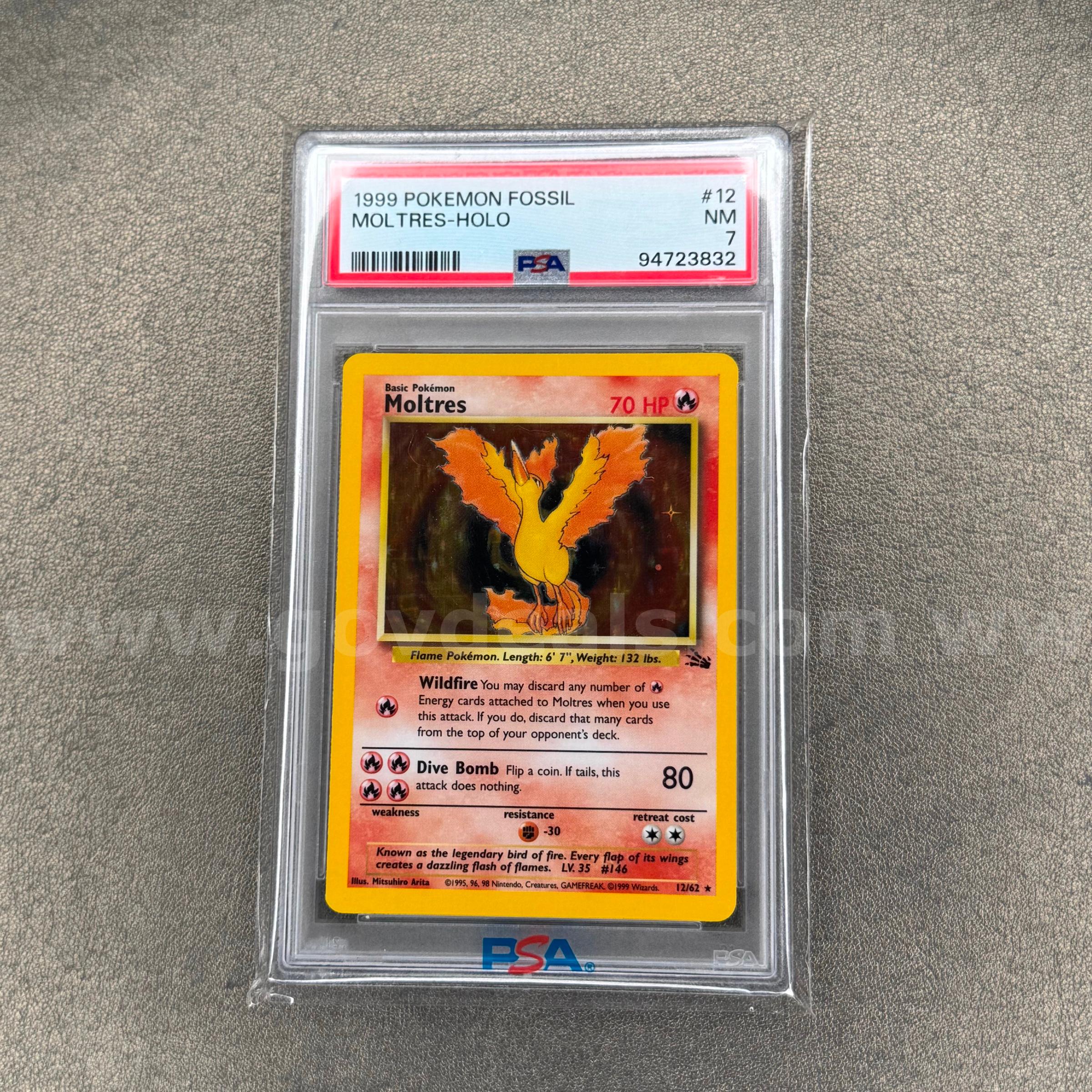 1999 Moltres Pokémon Holo   Government Surplus Auction - Primary Photo