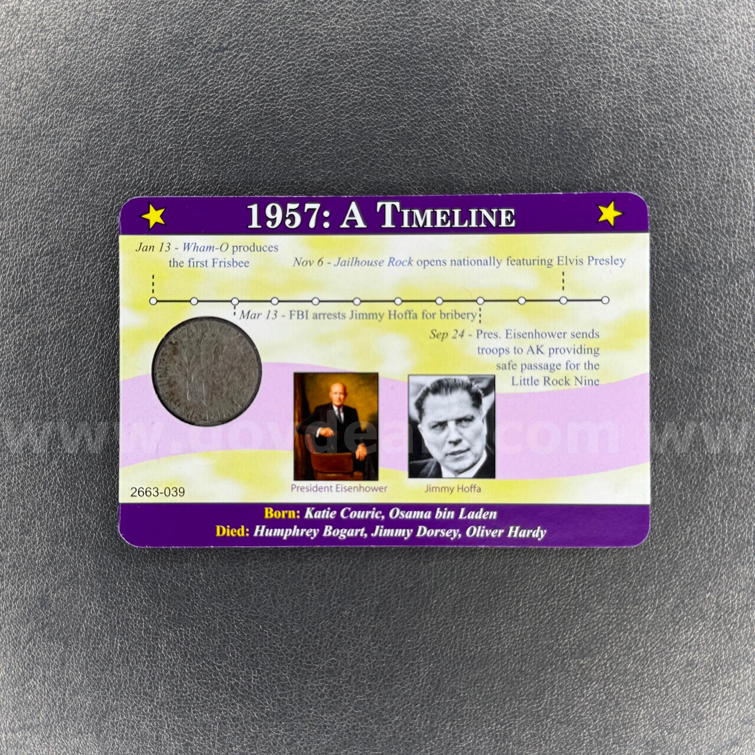 1957 Silver Roosevelt Dime   Government Surplus Auction - Photo #2