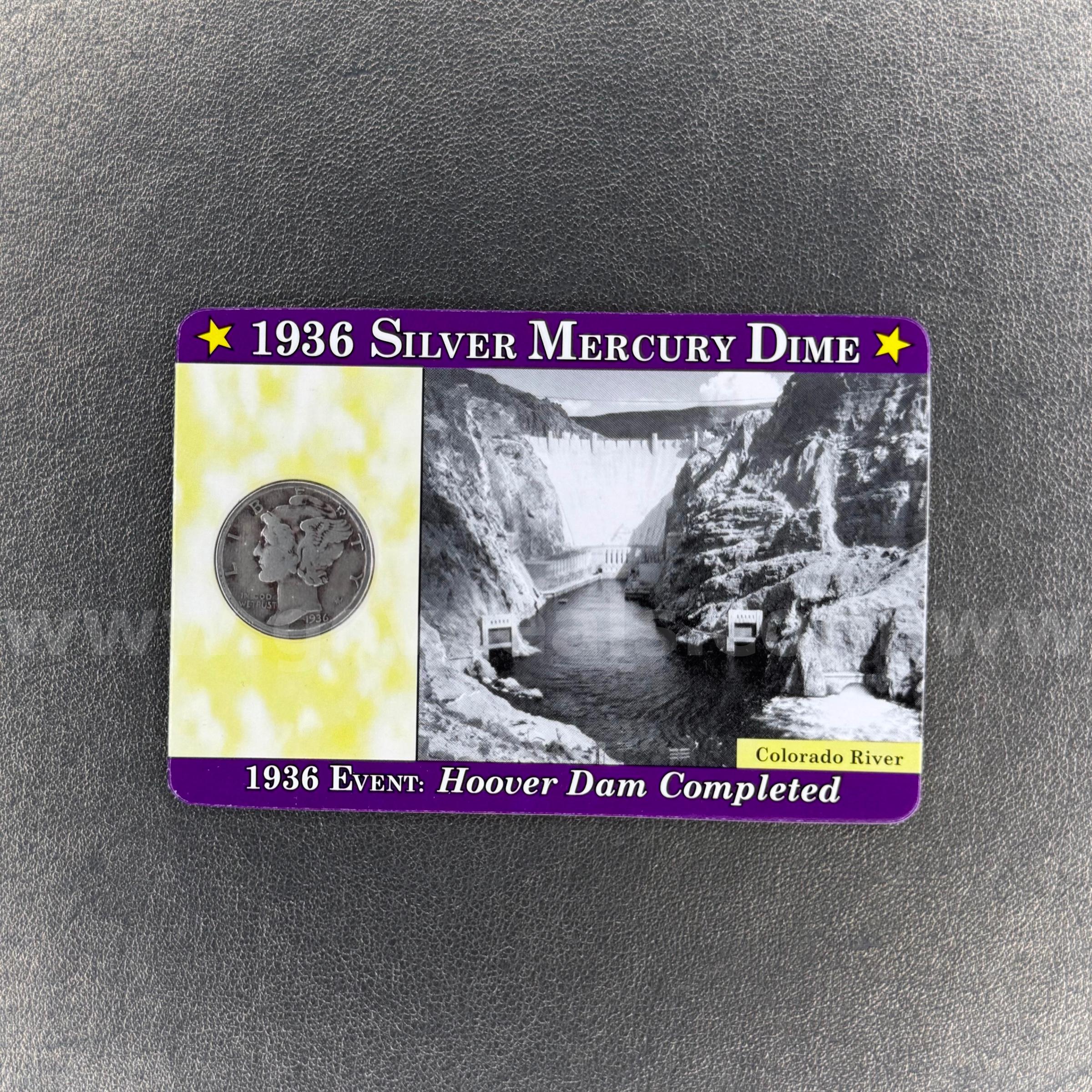 1936 Silver Mercury Dime Mercury  Government Surplus Auction - Primary Photo