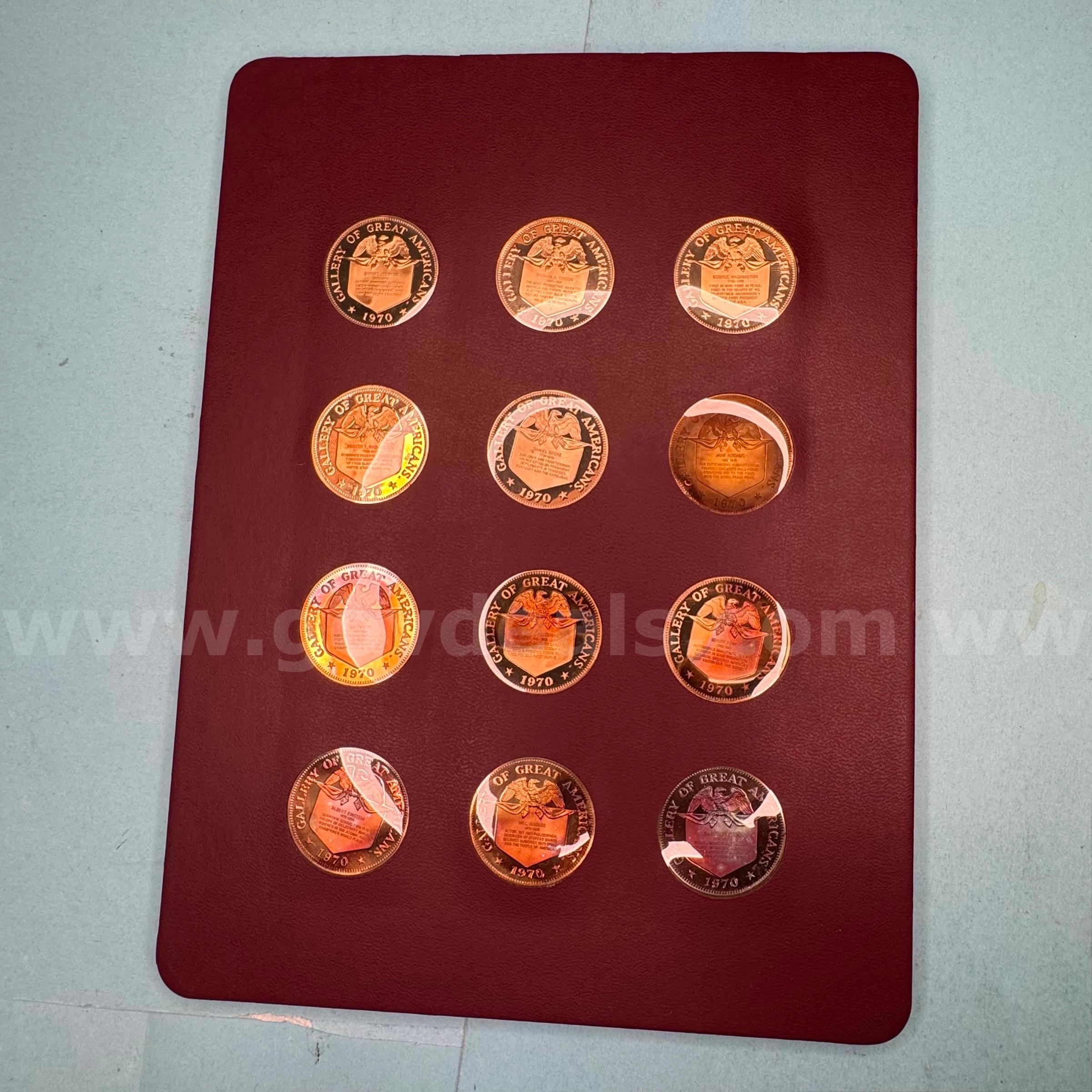 The Franklin Mint Gallery of Great Americans   Government Surplus Auction - Photo #3