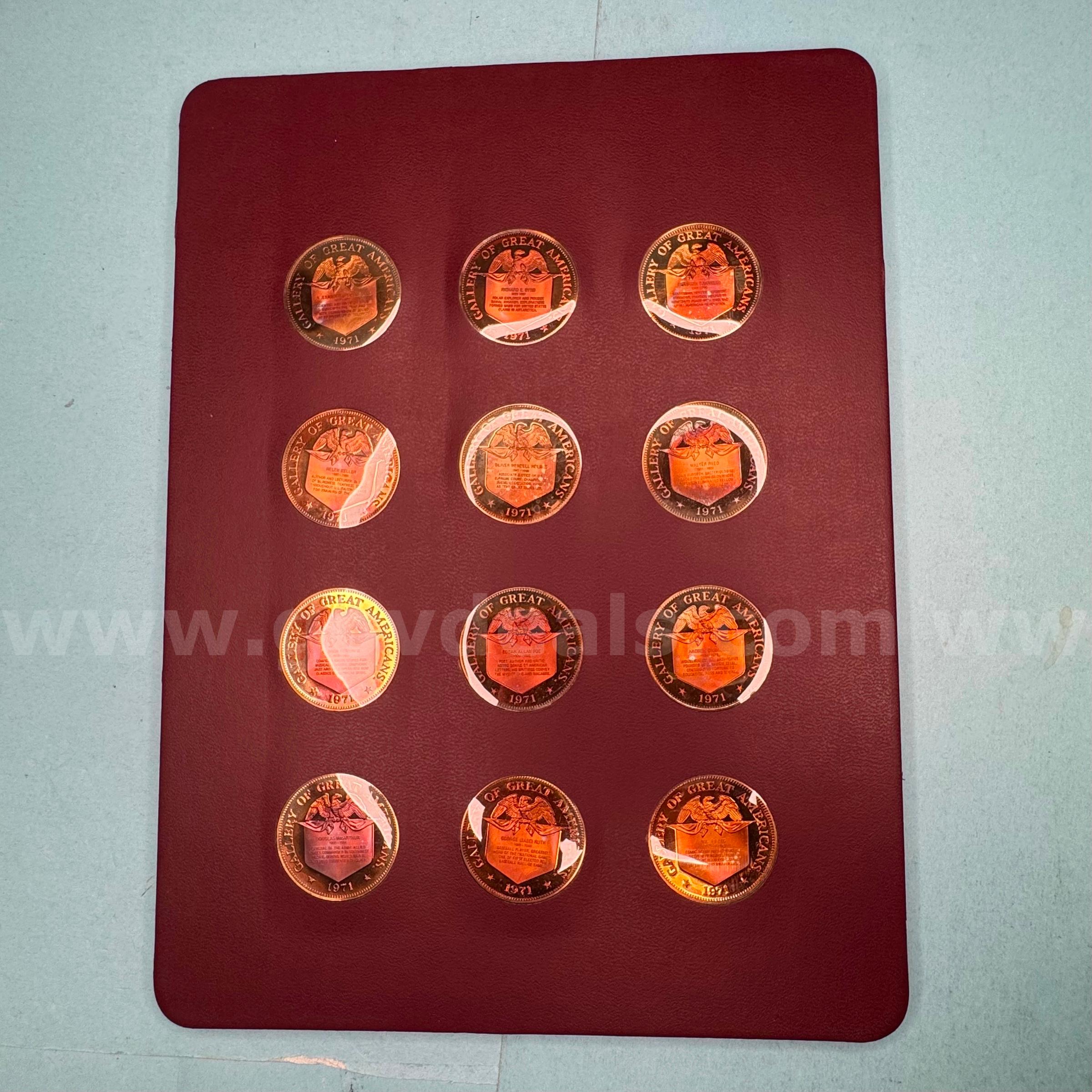 The Franklin Mint Gallery of Great Americans   Government Surplus Auction - Photo #5