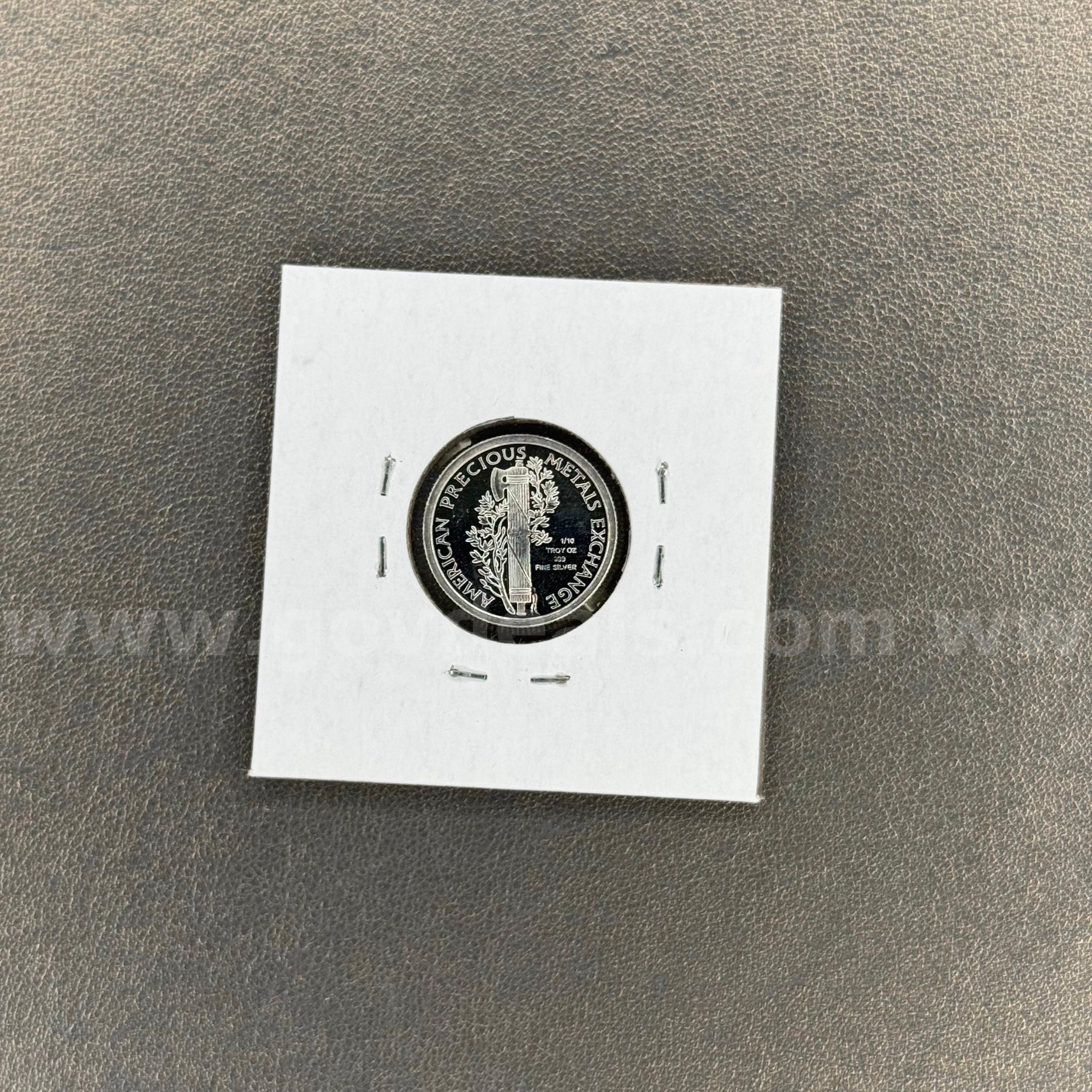 Silver Coin 1/10   Government Surplus Auction - Photo #2