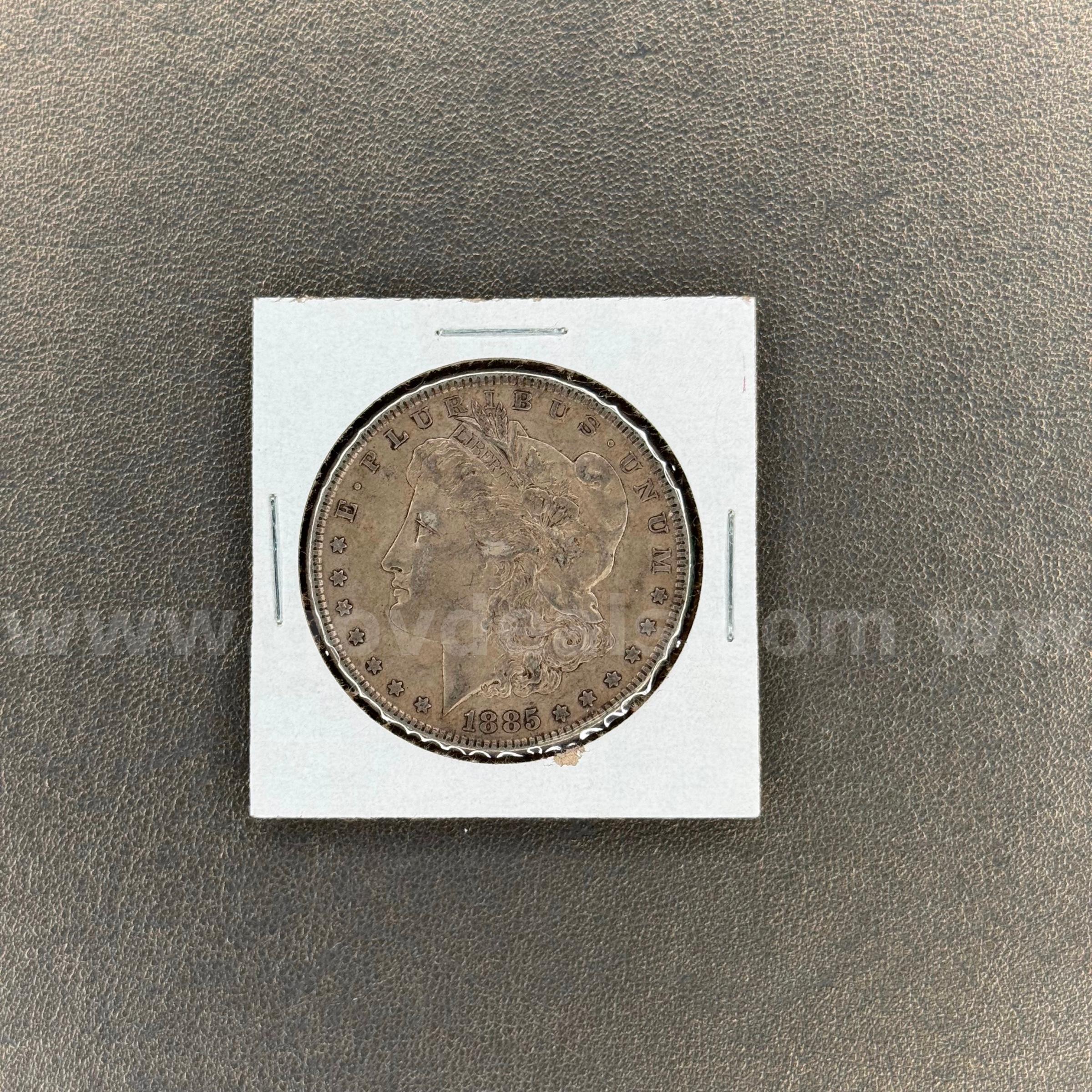 1885 Morgan Silver Dollar  1885 Government Surplus Auction - Primary Photo