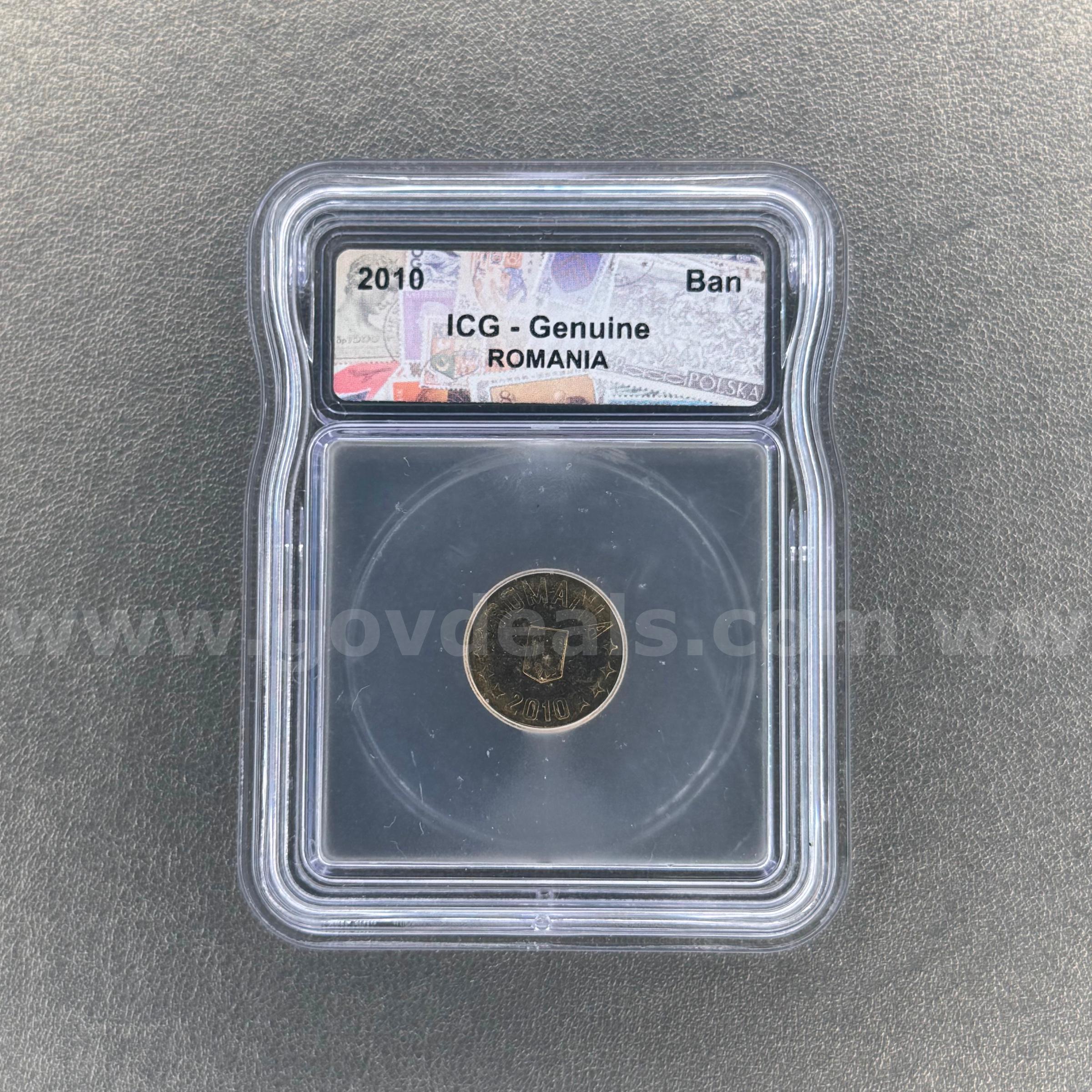2010 ICG Genuine Romania Coin   Government Surplus Auction - Primary Photo