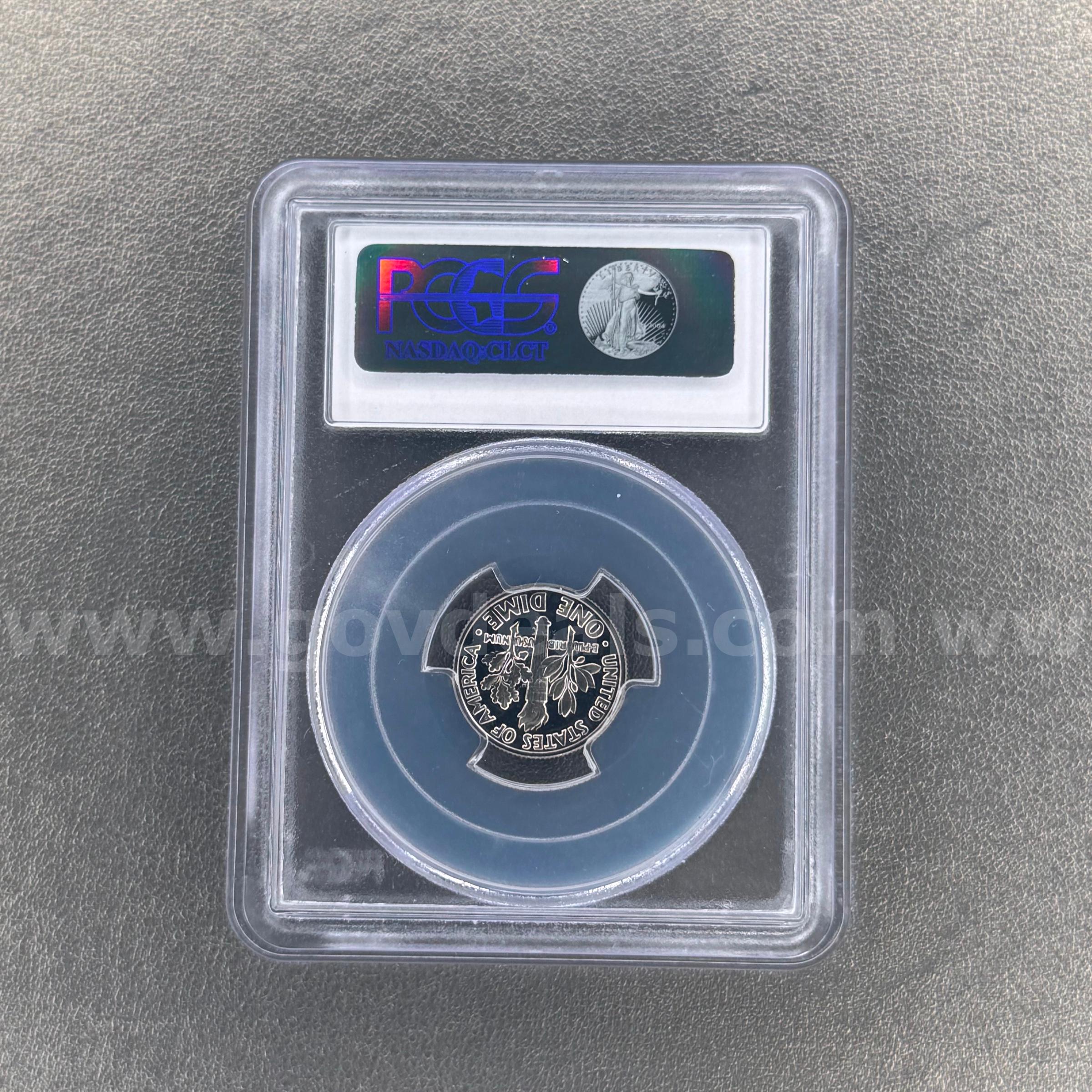 1981-S PR68 Dime   Government Surplus Auction - Photo #2