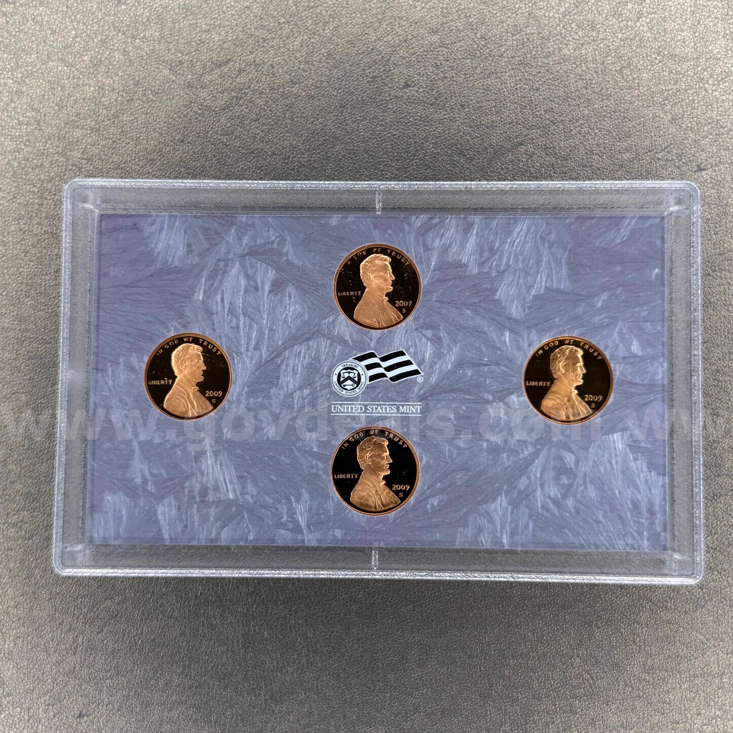 2009 Lincoln Penny Set   Government Surplus Auction - Photo #2