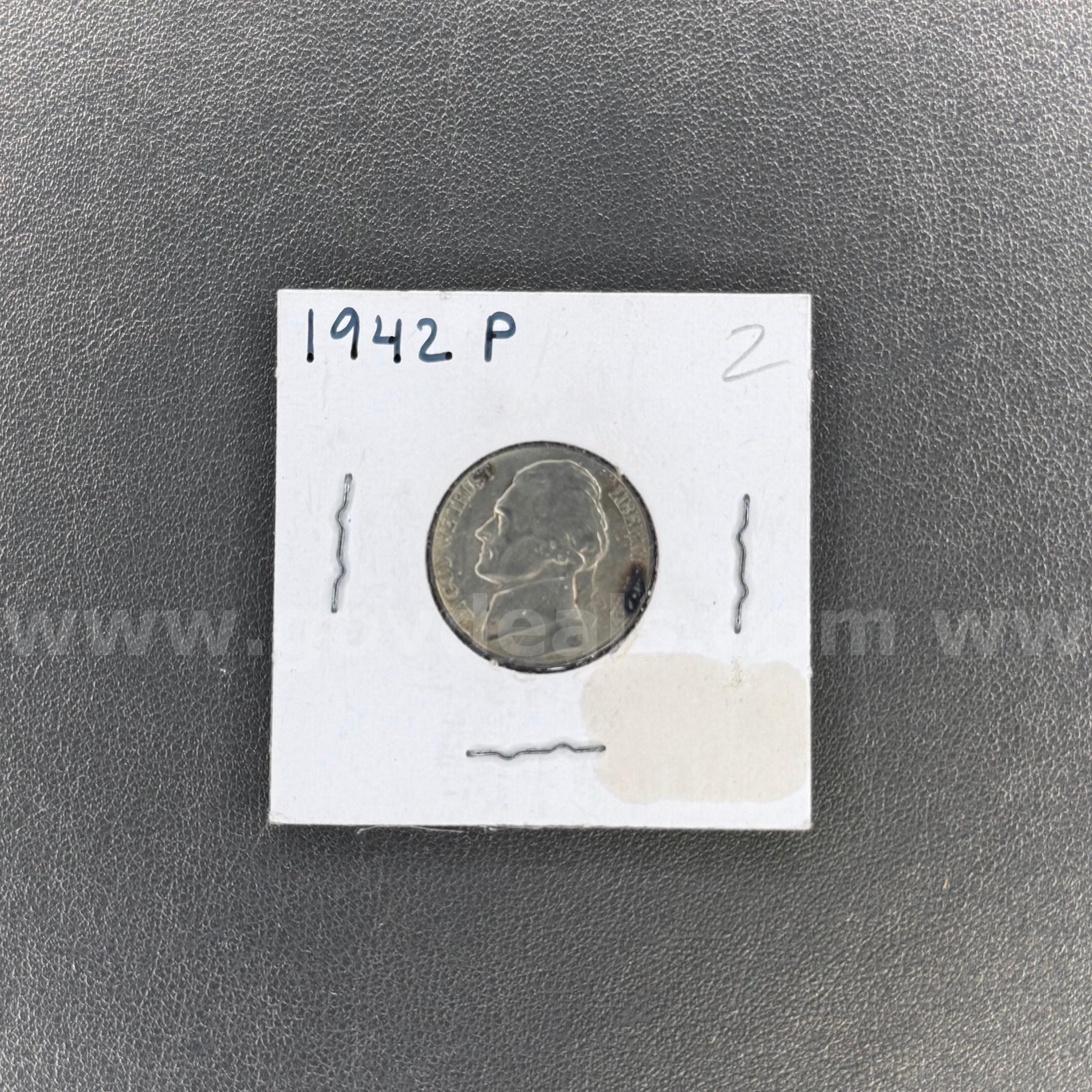 Silver Nickel 1942-P