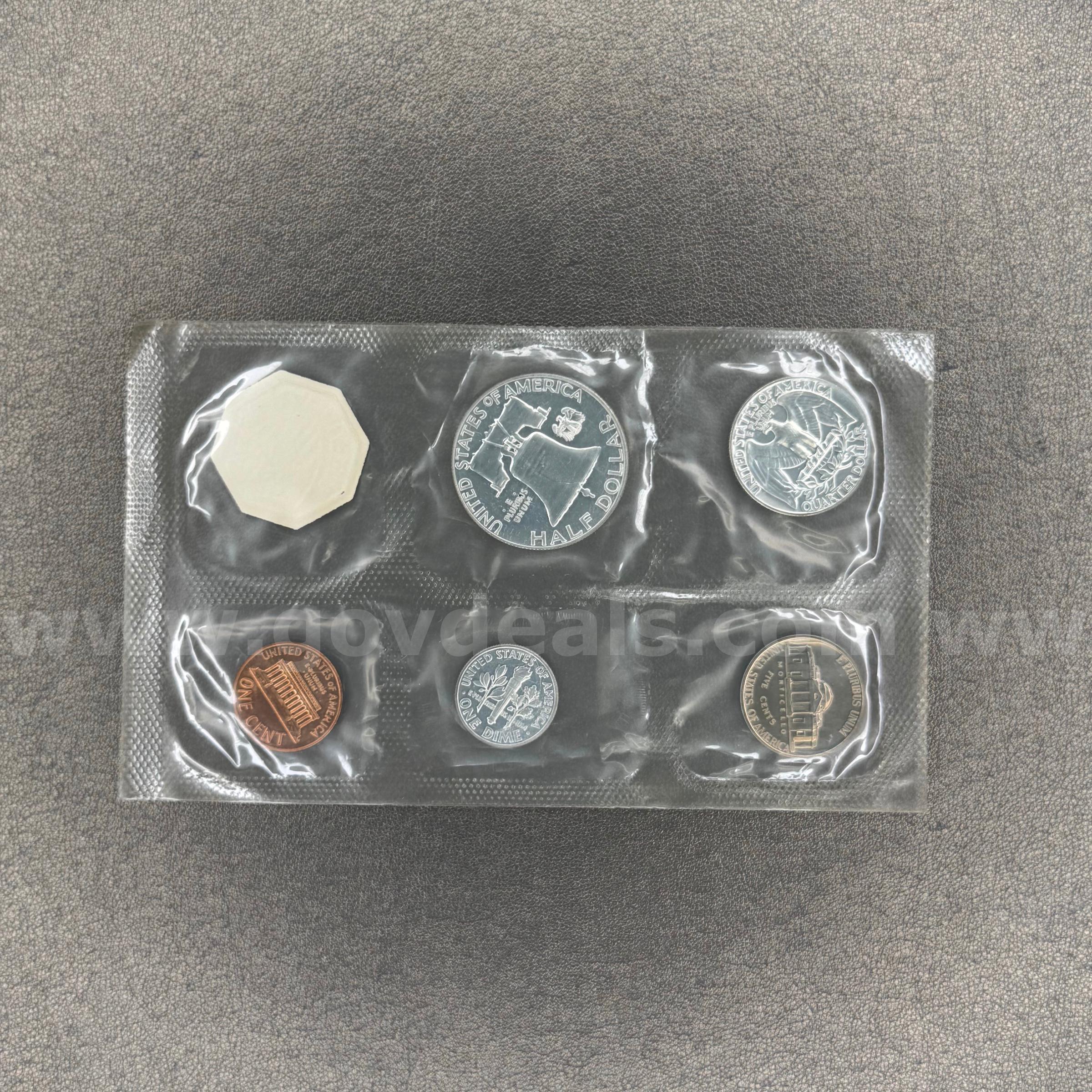 Silver Proof Set 1961   Government Surplus Auction - Photo #2
