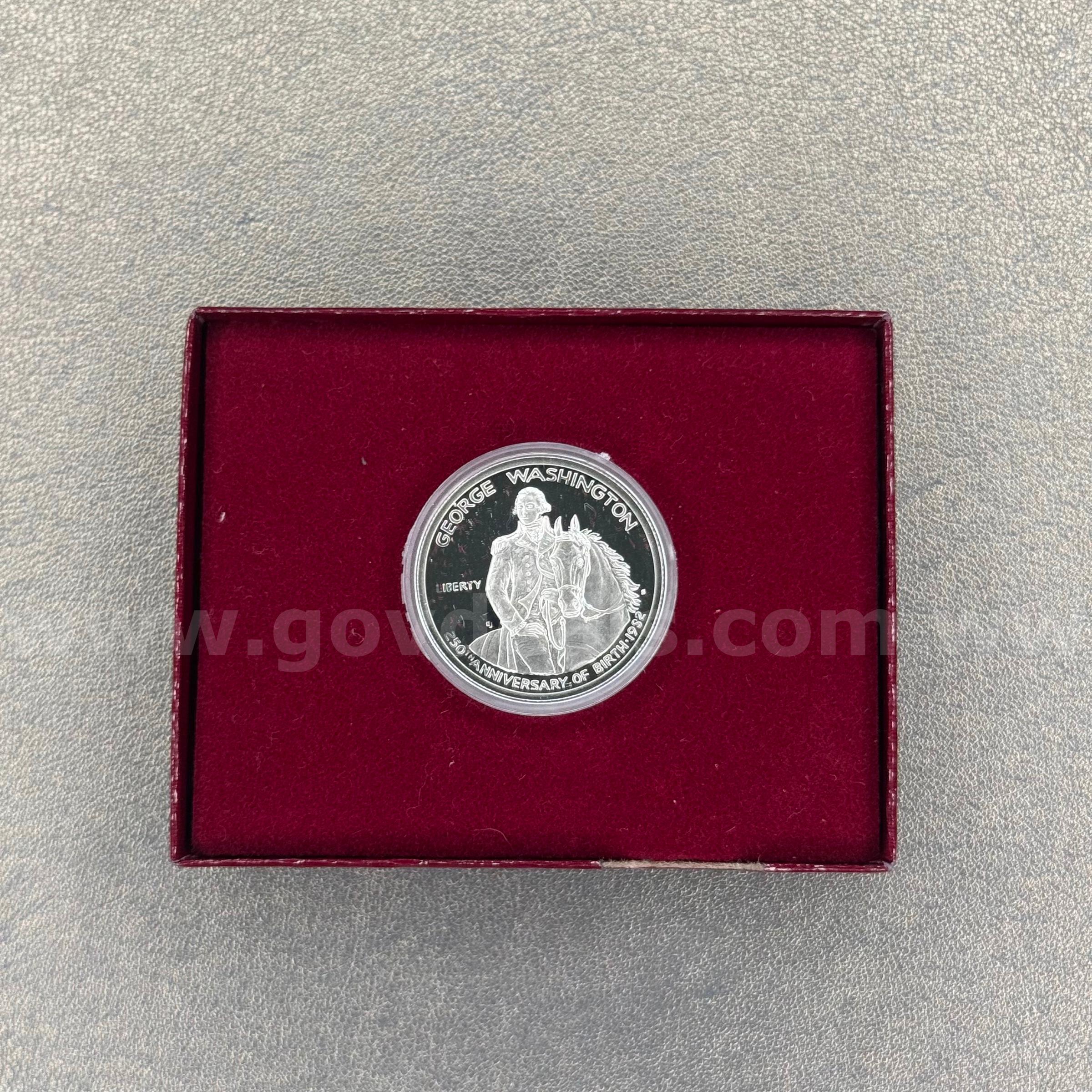 George Washington Silver Half Dollar   Government Surplus Auction - Primary Photo