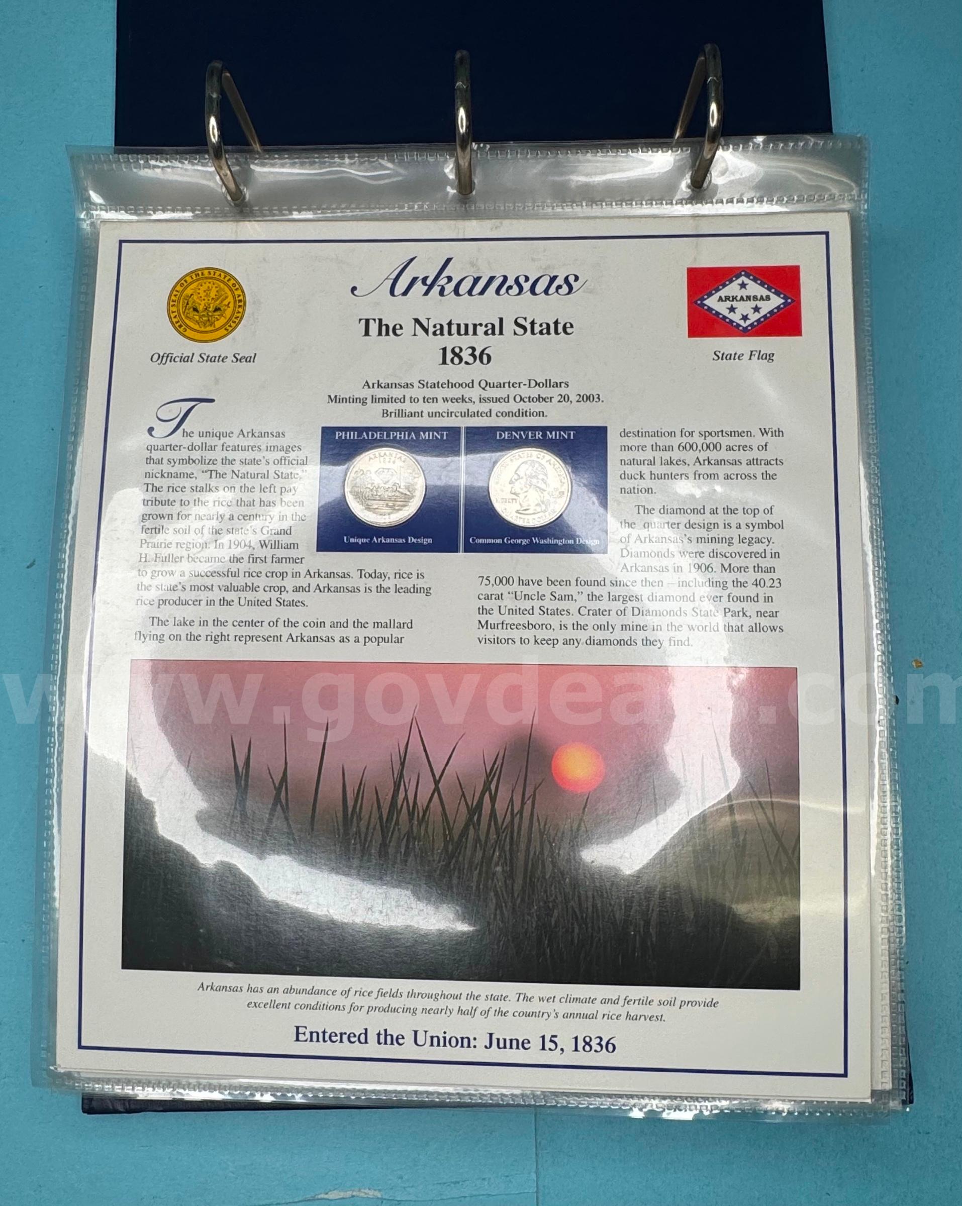 Statehood Quarters Collection   Government Surplus Auction - Primary Photo