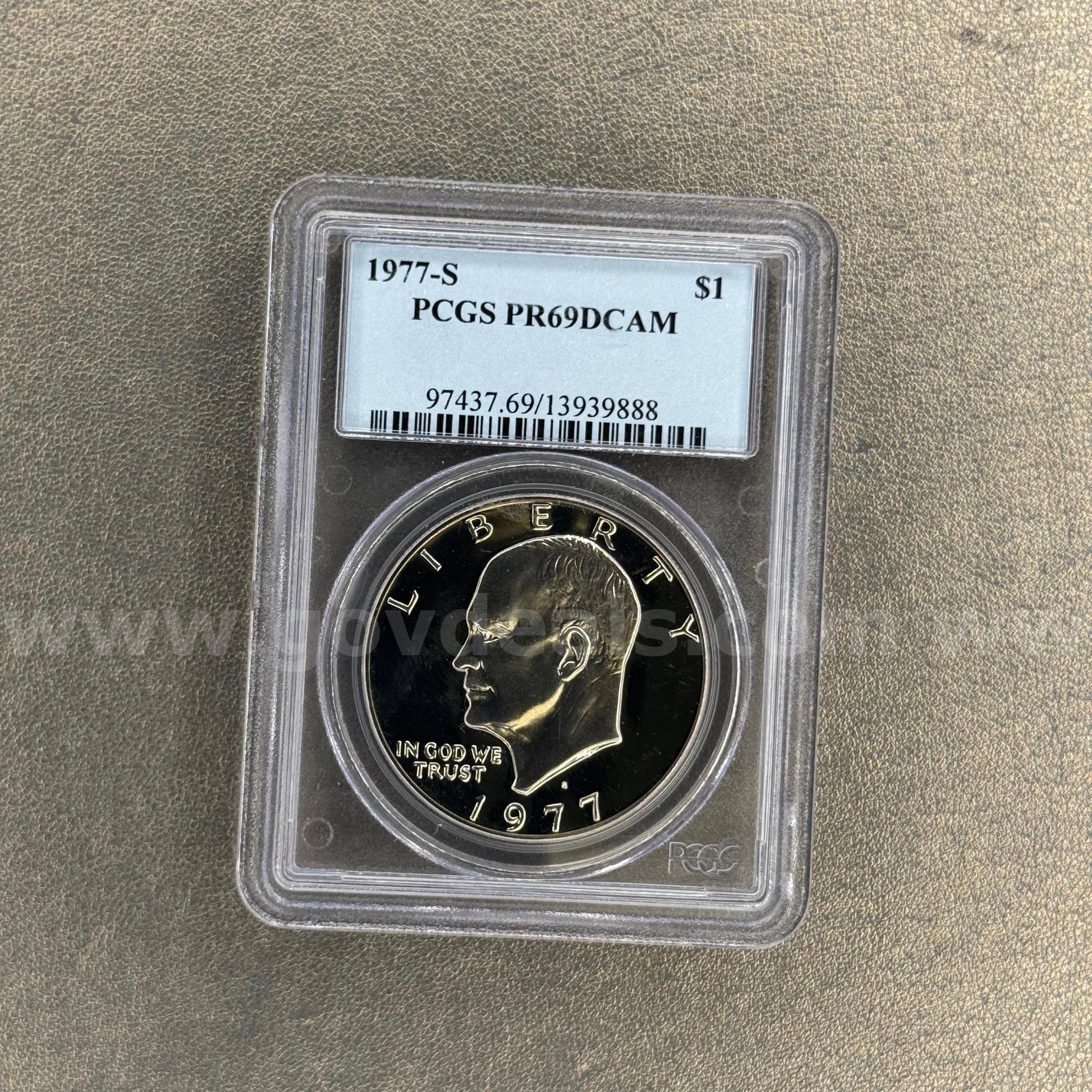1977-S Eisenhower Dollar   Government Surplus Auction - Primary Photo