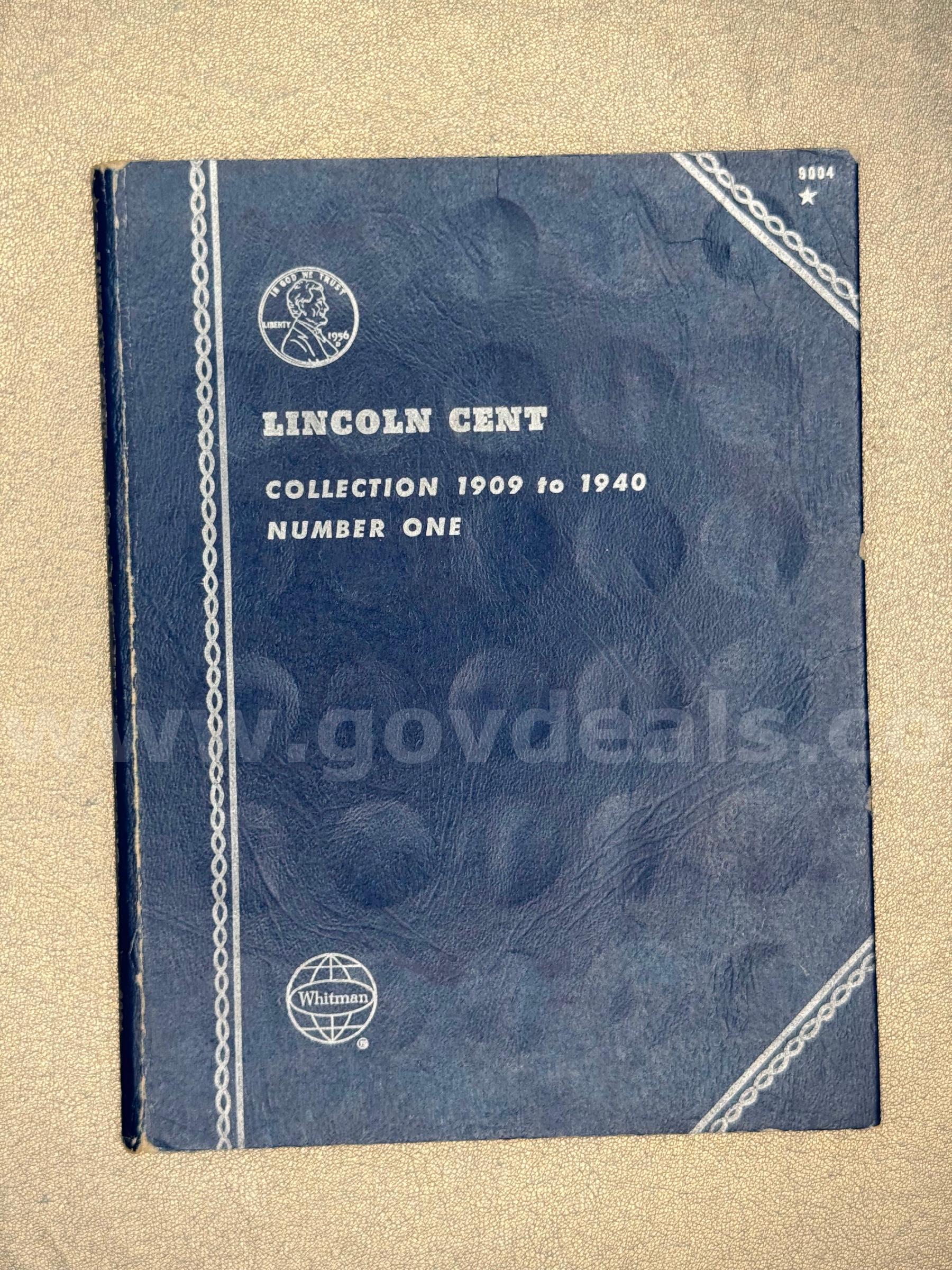 1909-1940 Lincoln Cent Collection   Government Surplus Auction - Photo #4