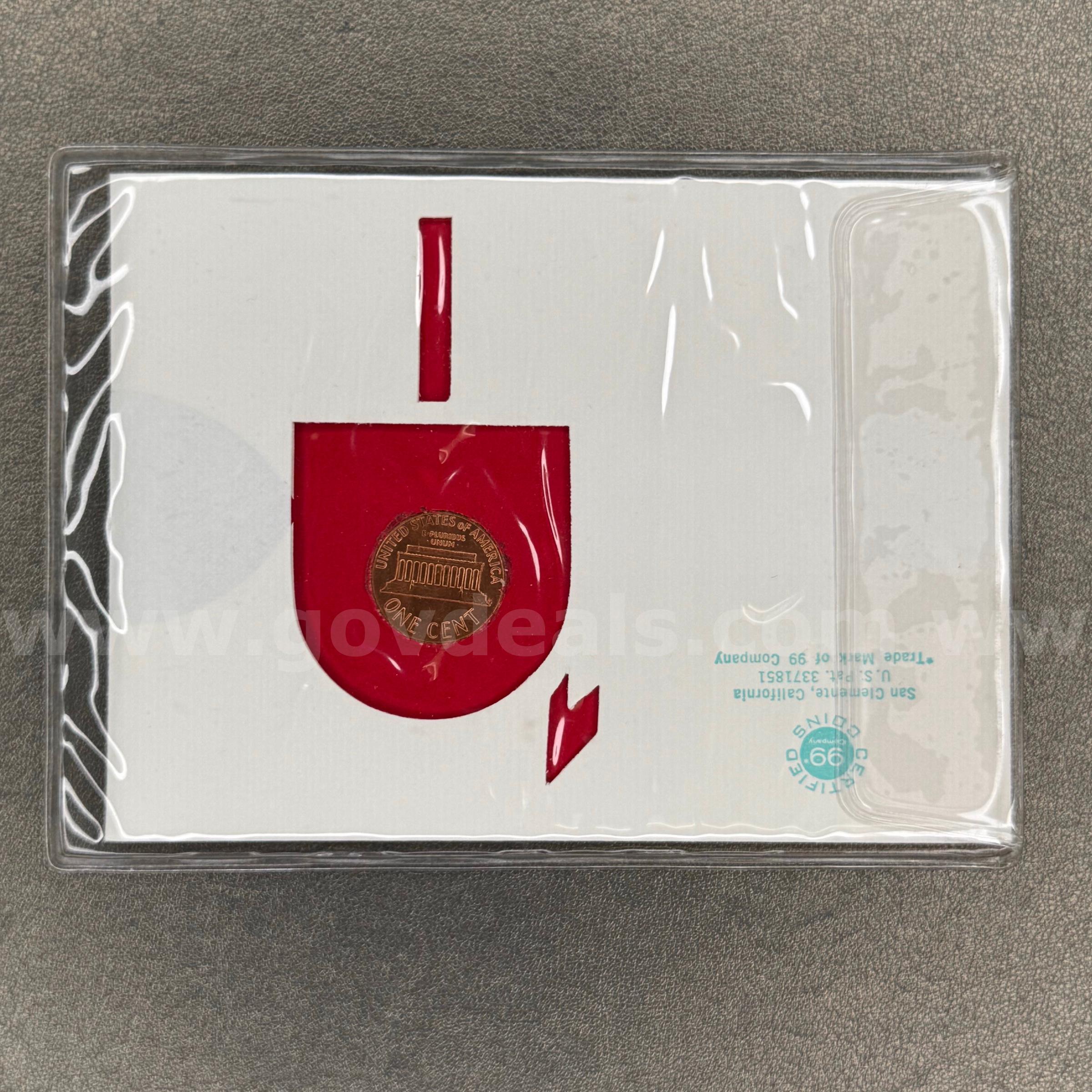 1977 Christmas California Dime in Envelope   Government Surplus Auction - Photo #2