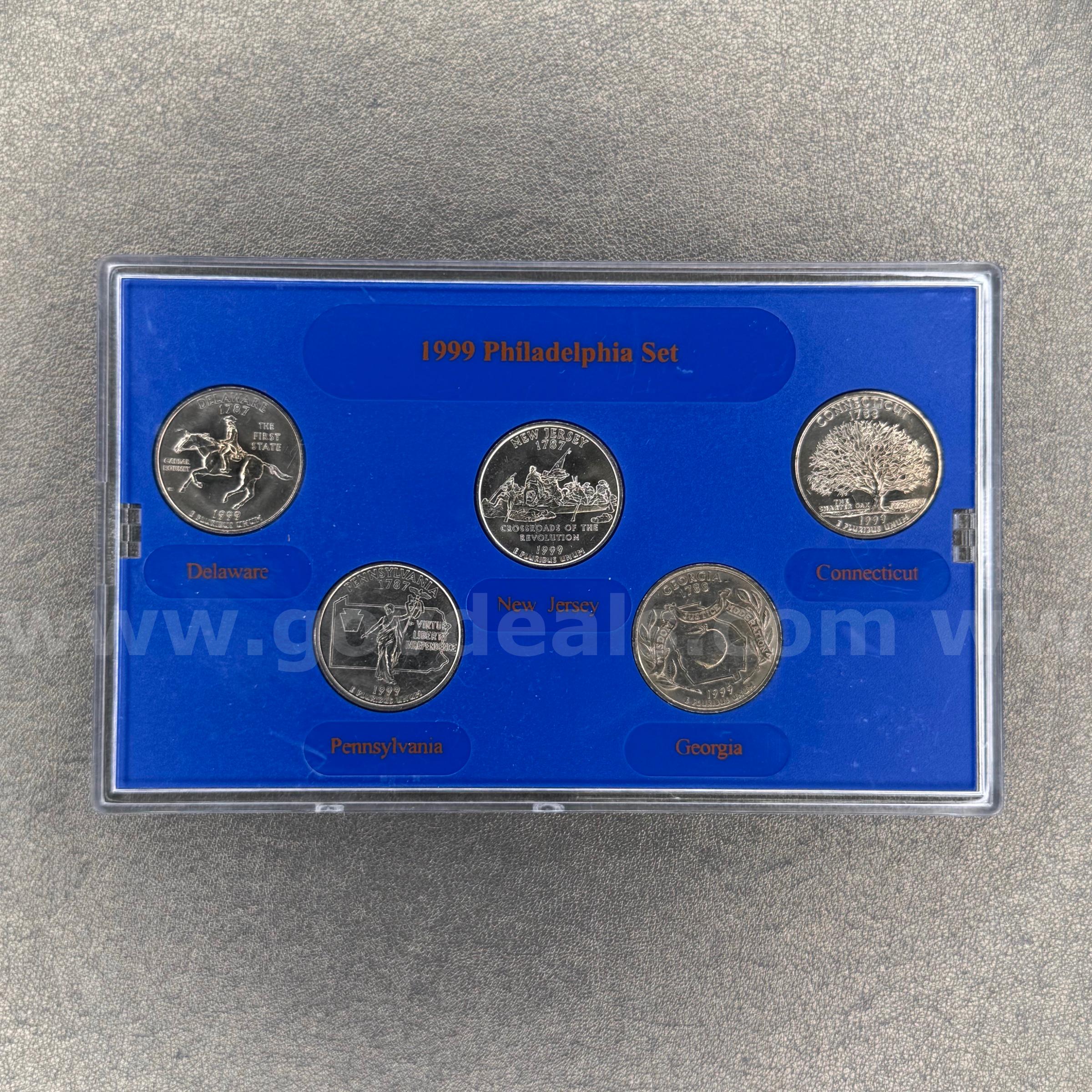 1999 Philadelphia Mint Edition State Quarter Collections   Government Surplus Auction - Photo #2