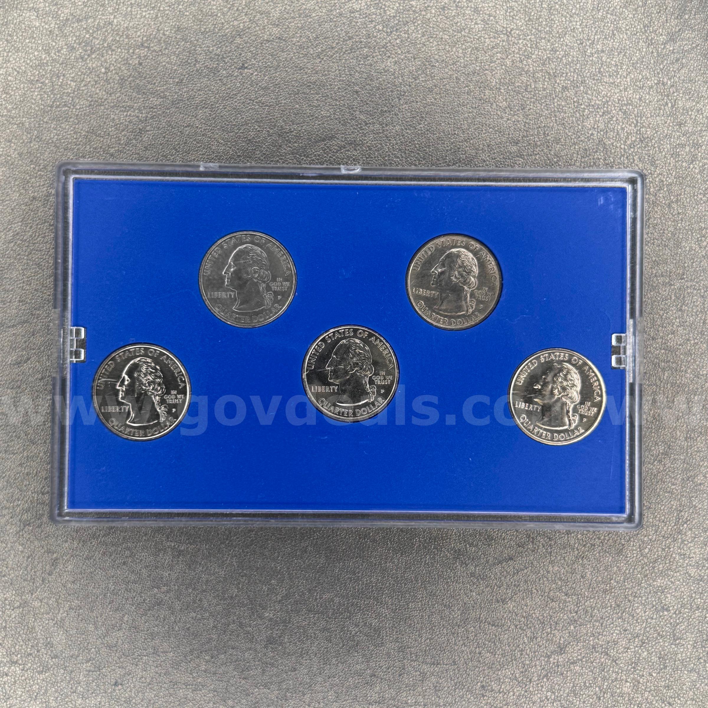 1999 Philadelphia Mint Edition State Quarter Collections   Government Surplus Auction - Photo #3