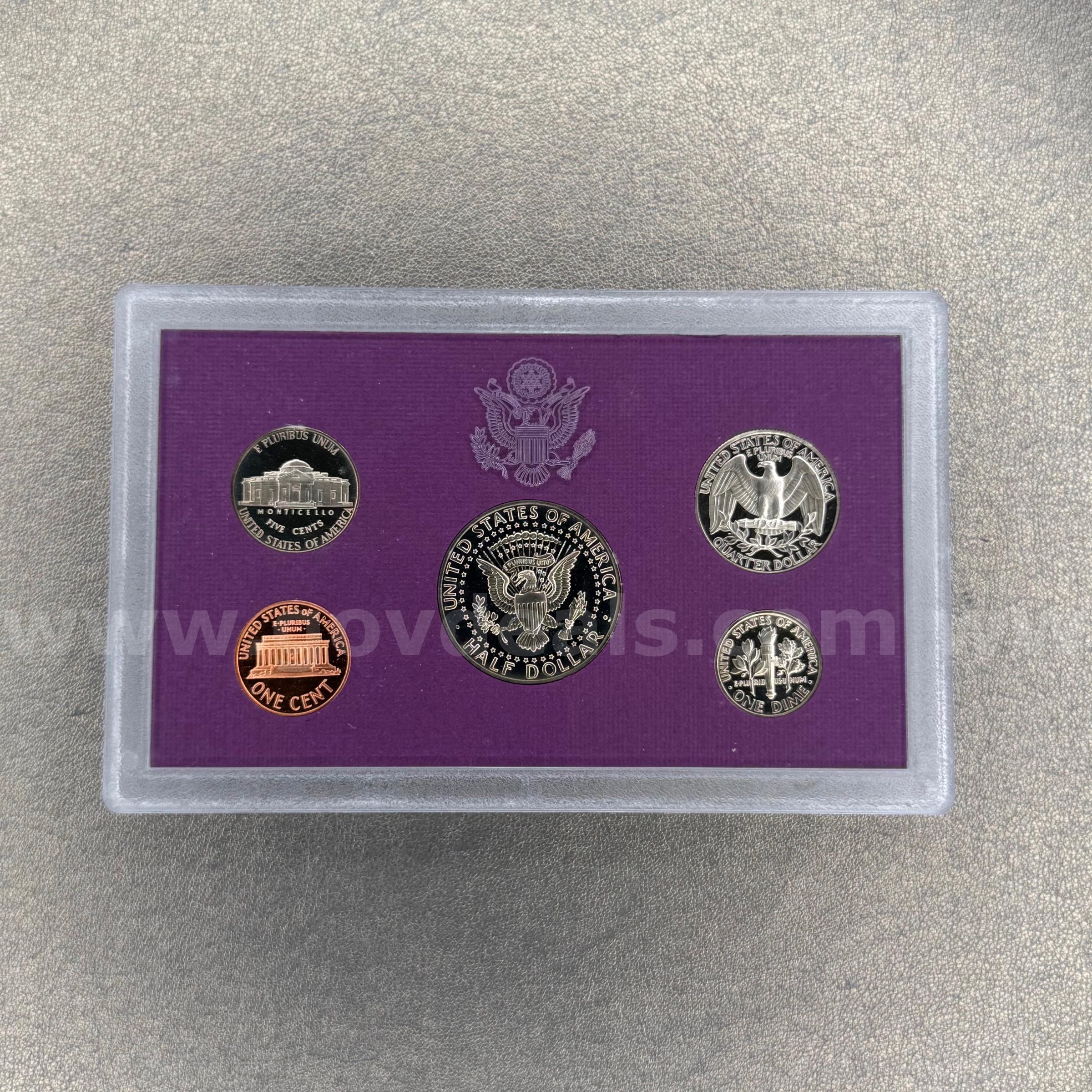 1989 US Mint Proof Set   Government Surplus Auction - Photo #2