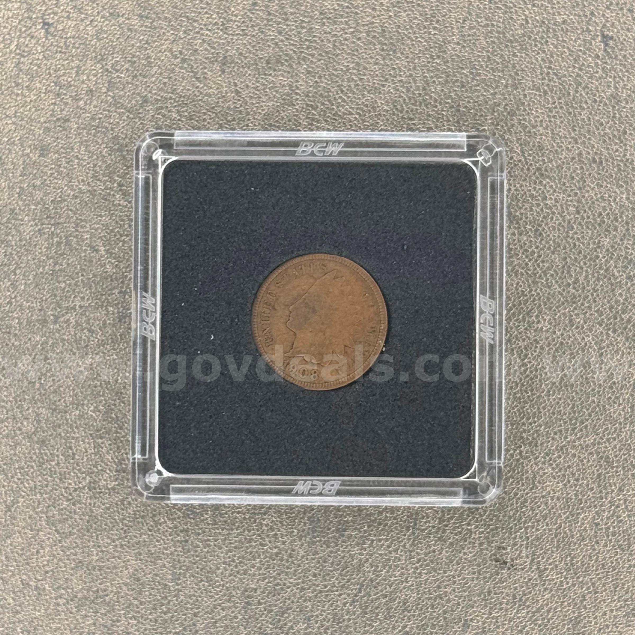 1908 Indian Head Penny   Government Surplus Auction - Primary Photo