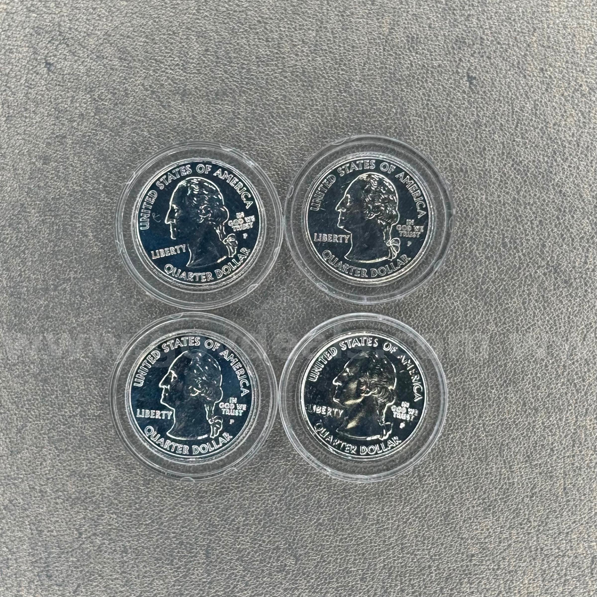Set of 4 US Quarters   Government Surplus Auction - Primary Photo