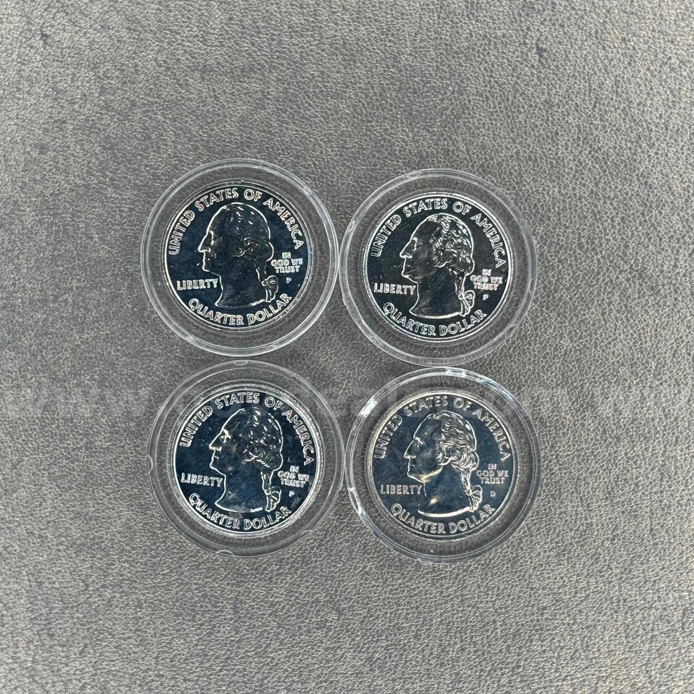 Set of 4 US Quarters   Government Surplus Auction - Primary Photo